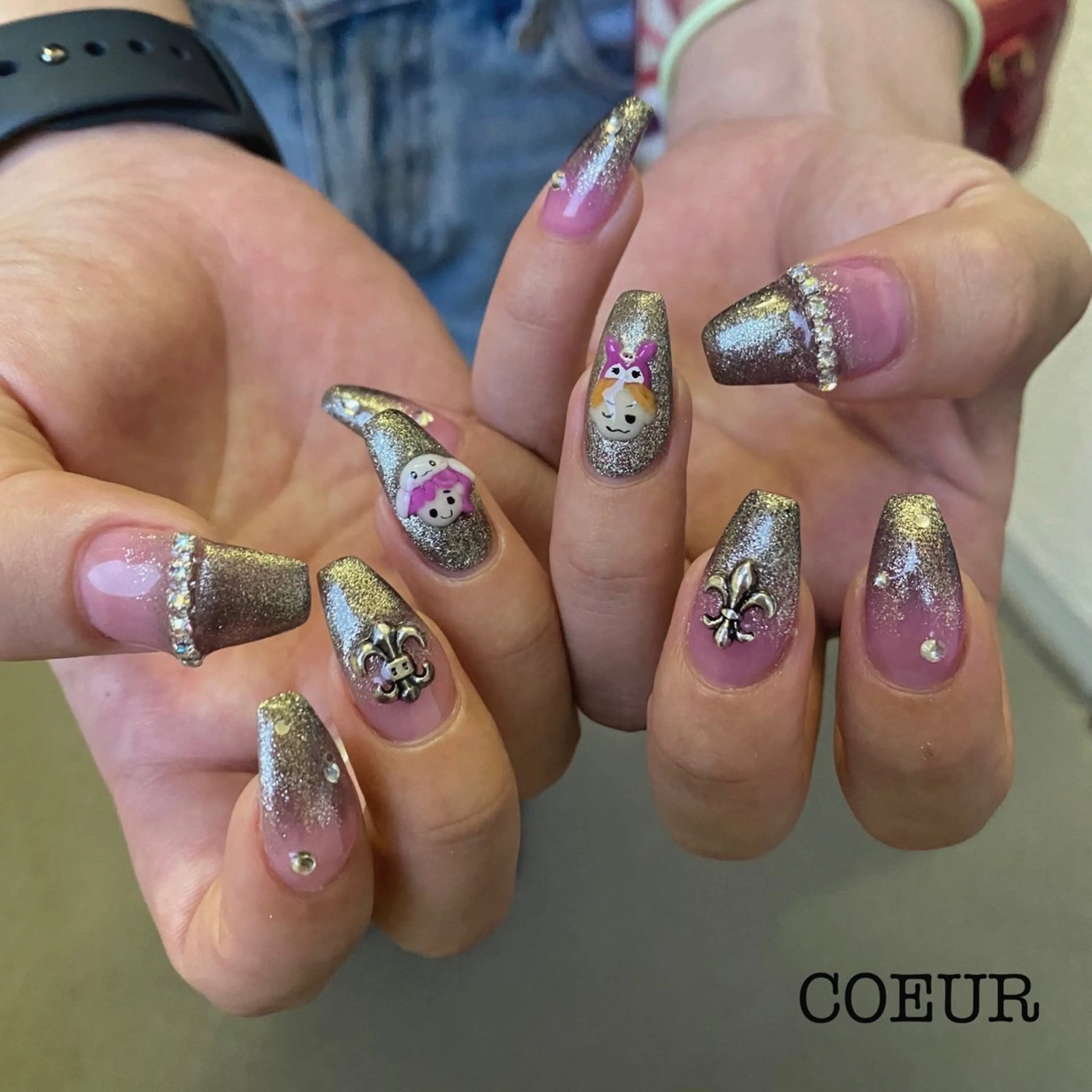 ネイル ハンドネイル COEUR✴︎ yukikaのネイルデザイン