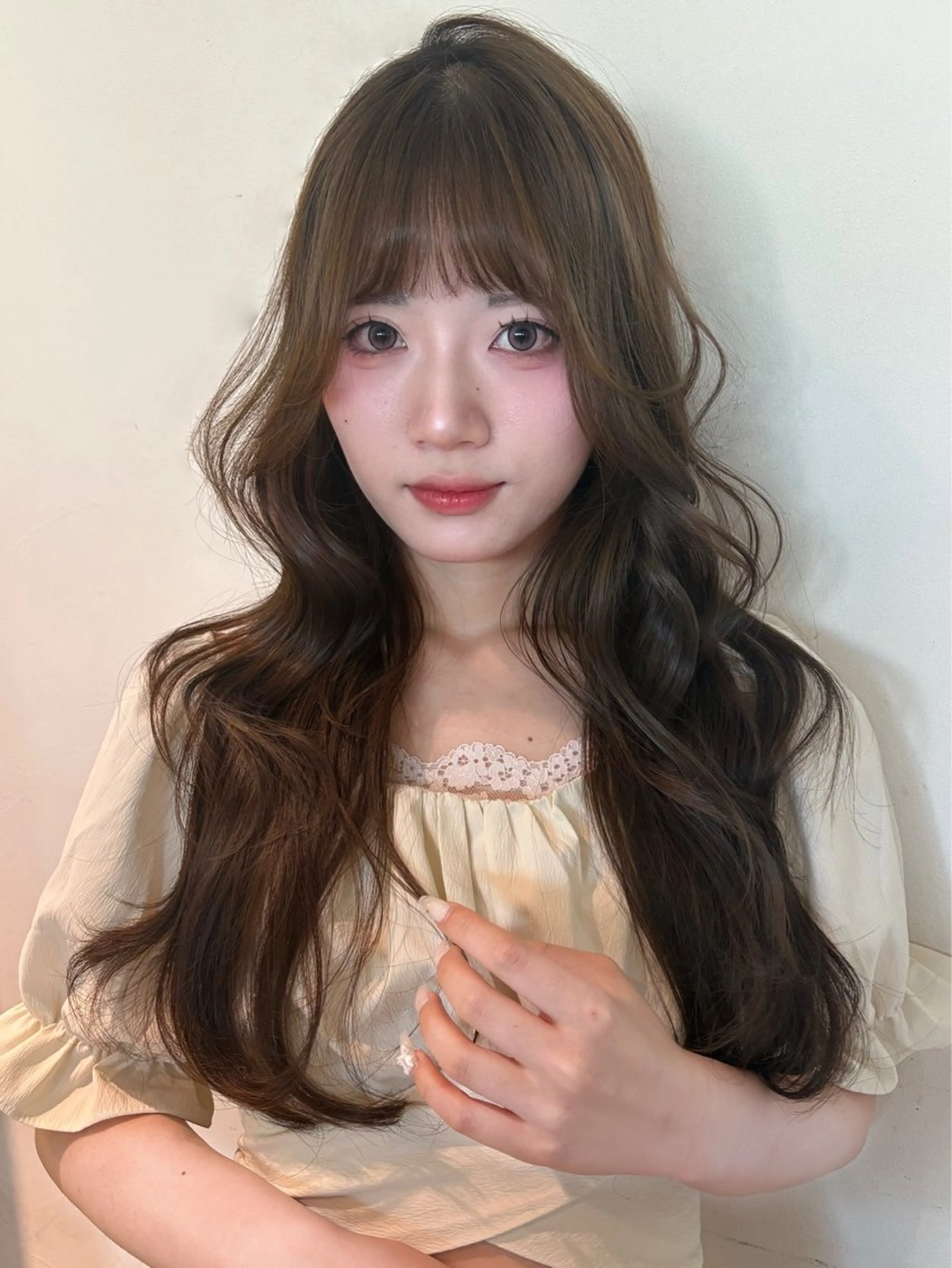 カラー 愛されヘア🌙♩.• 透明感カラー/こはるのヘアスタイル