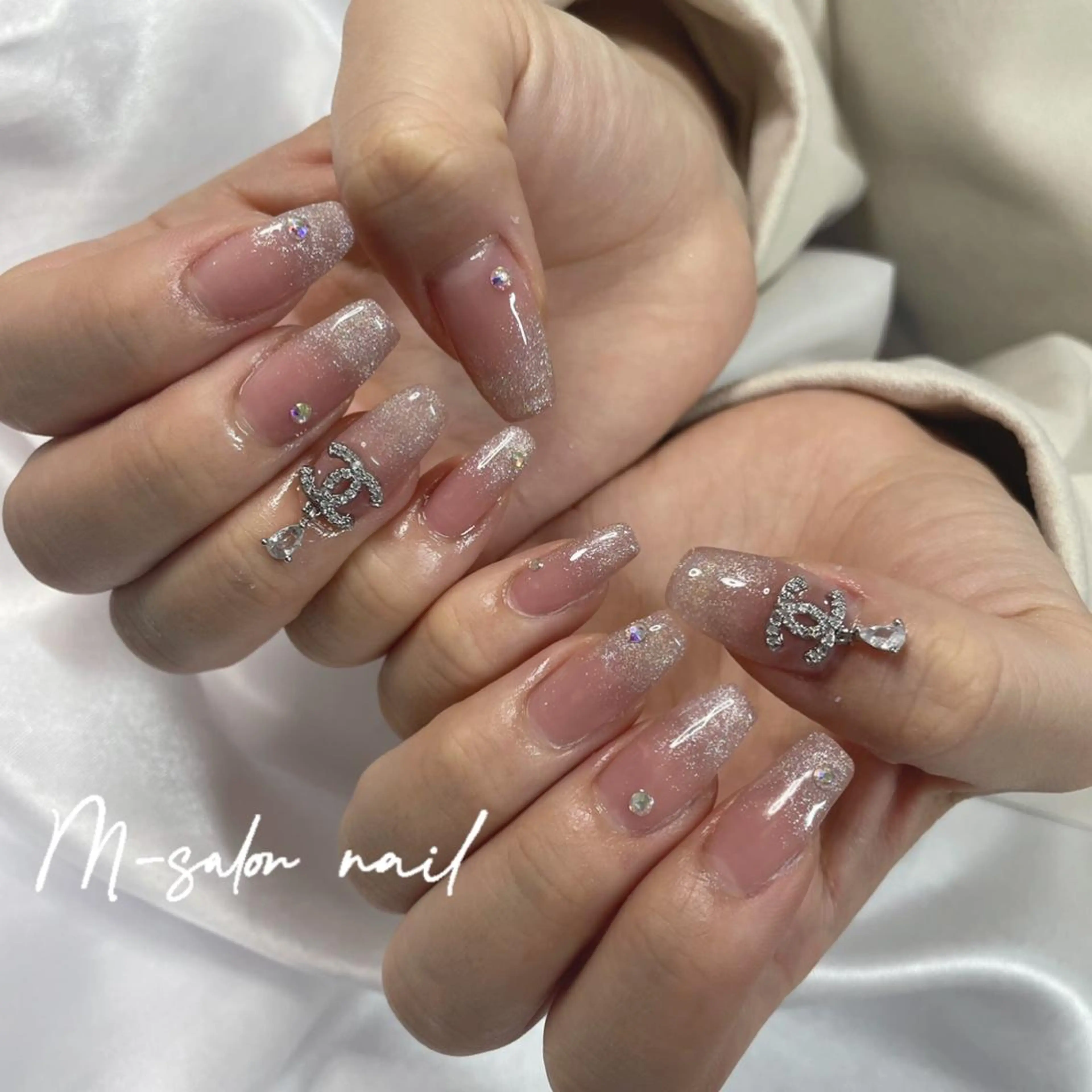 ネイル ハンドネイル 韓国/網紅/パーツ M-salonのネイルデザイン