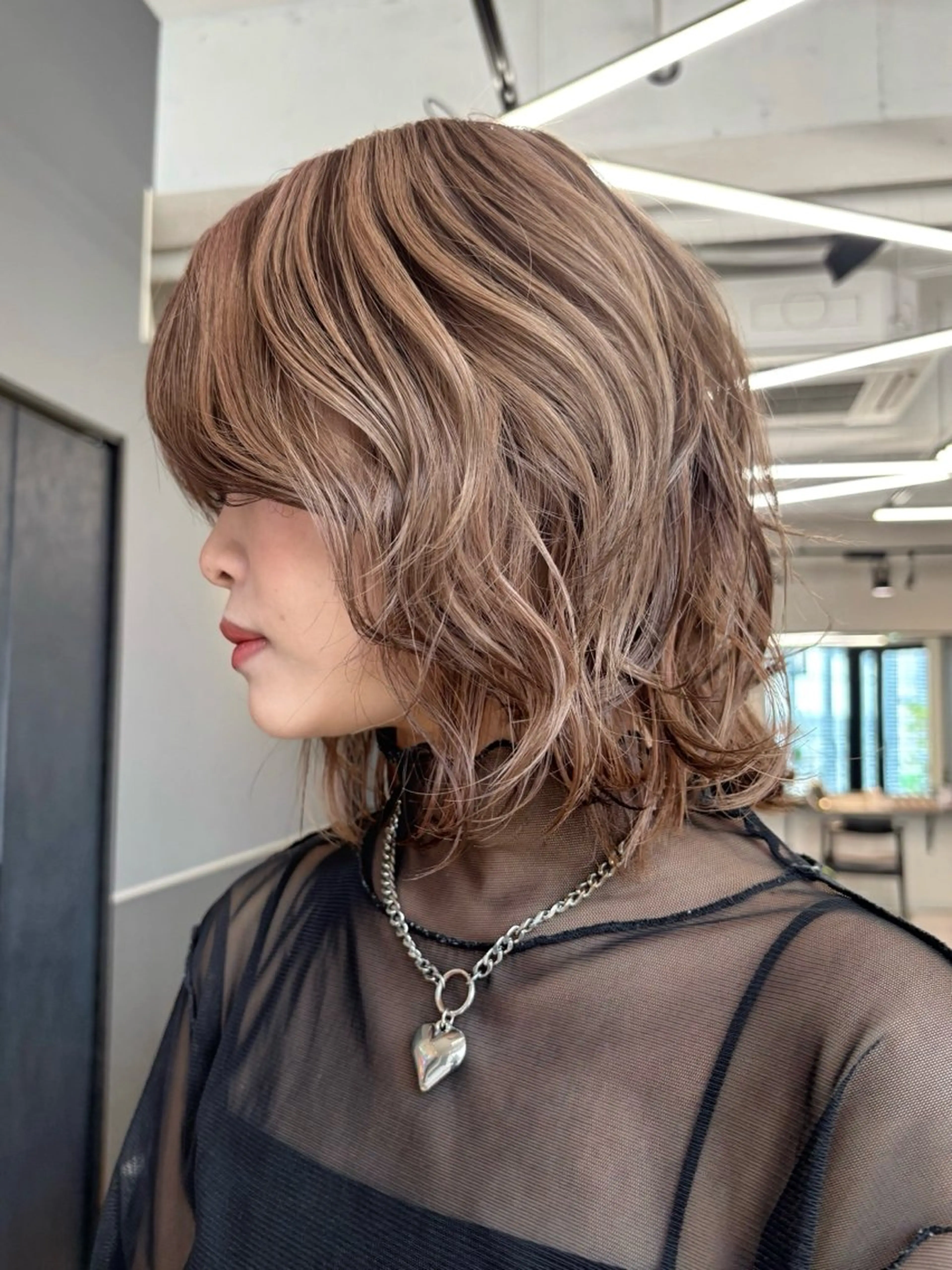 ミディアム 木村 泰晟のヘアスタイル