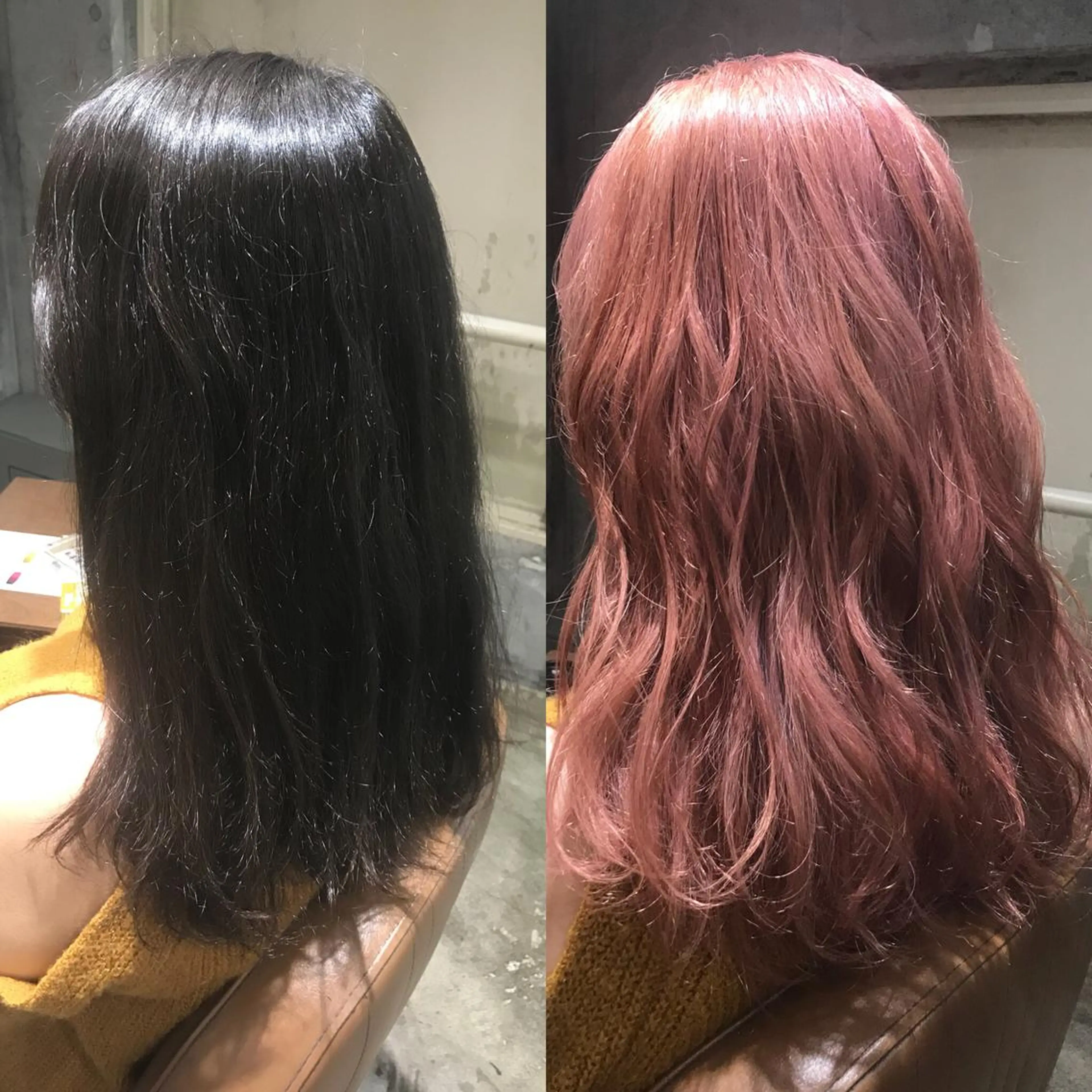 ミディアム カラー パーマ ヘアアレンジ メンズ キッズ ネイル マツエク・マツパ ピンクカラー カラーマツエク ピンク サロンドミルク 原宿のヘアスタイル