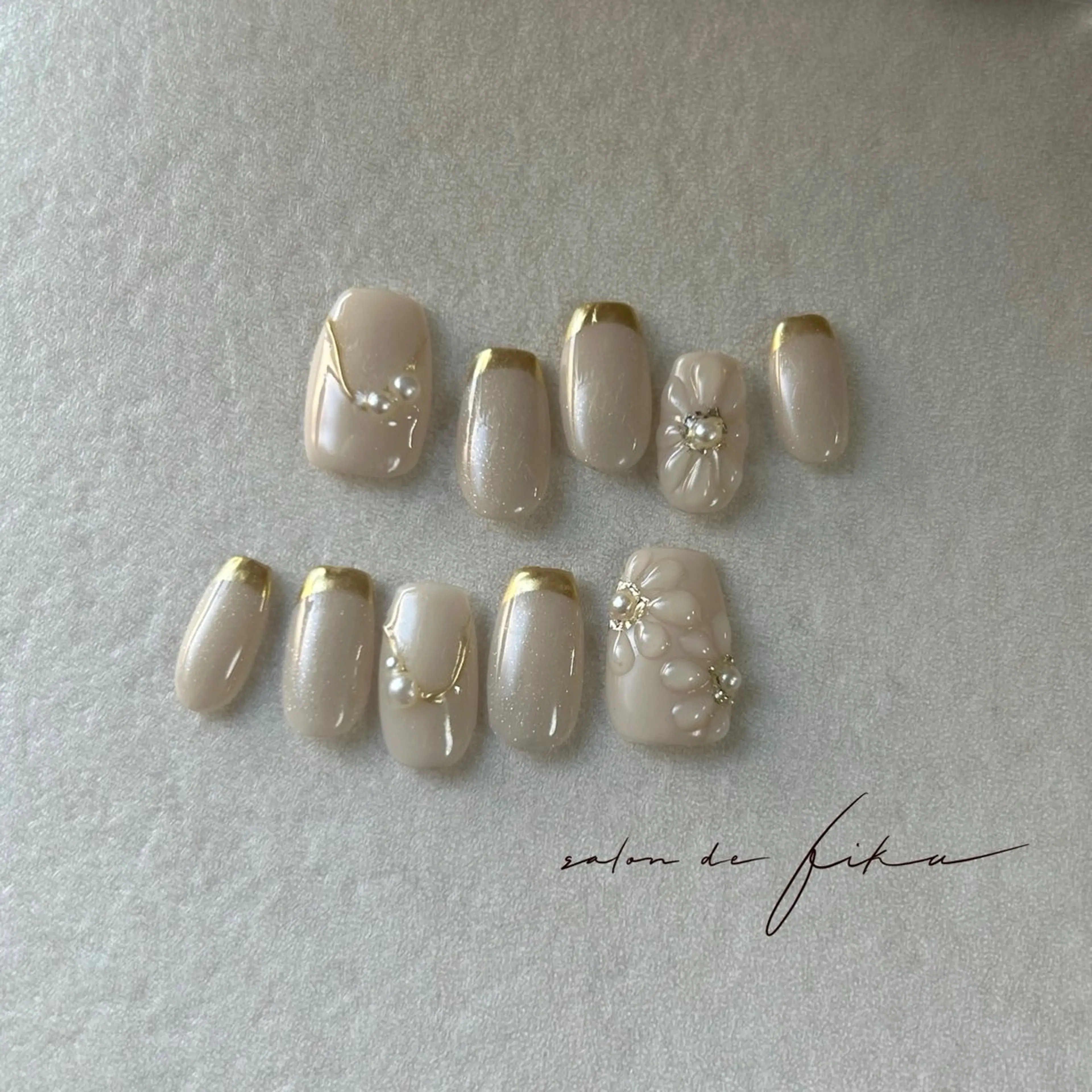 ネイル Rio 𓍼のネイルデザイン