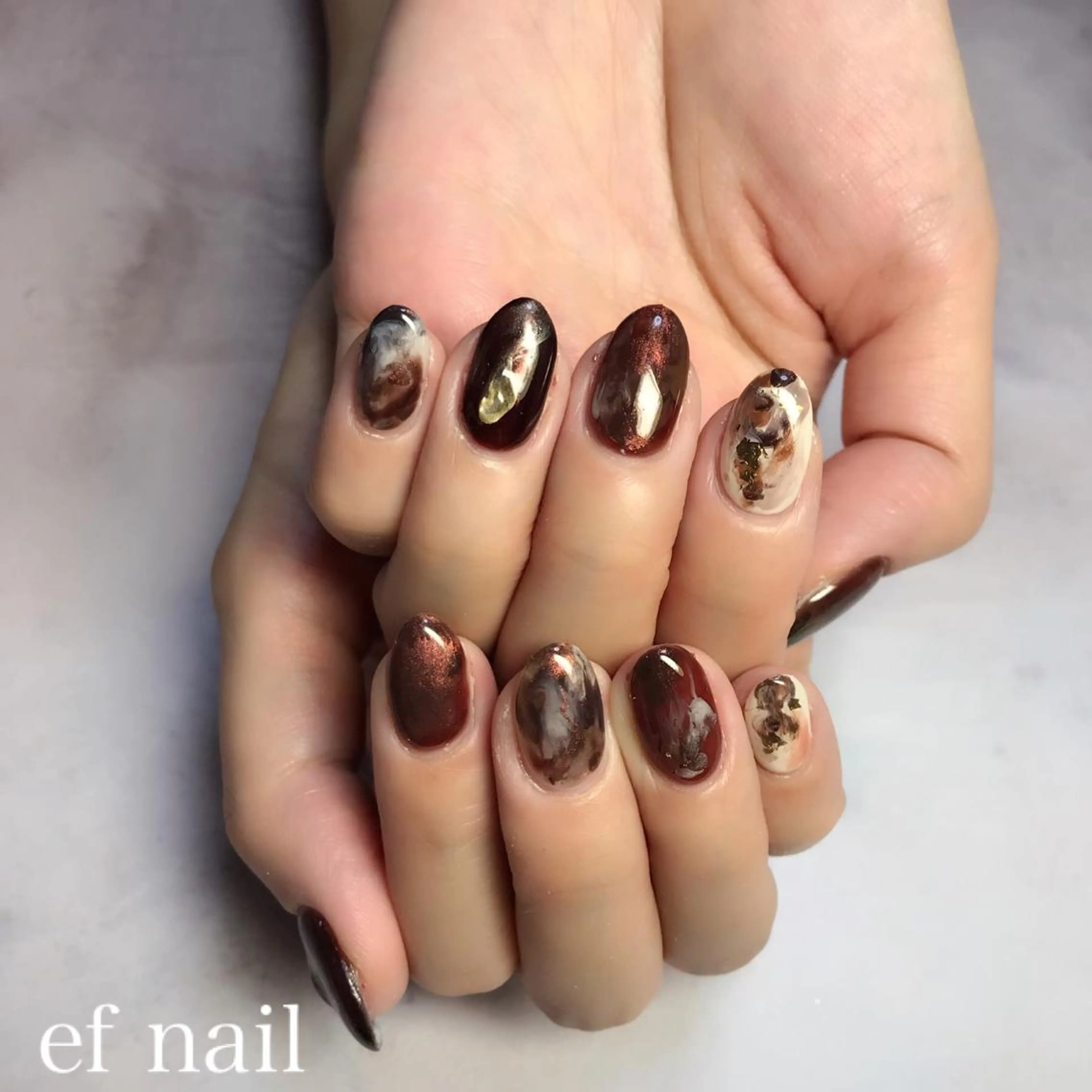 ネイル ハンドネイル ef nailのネイルデザイン