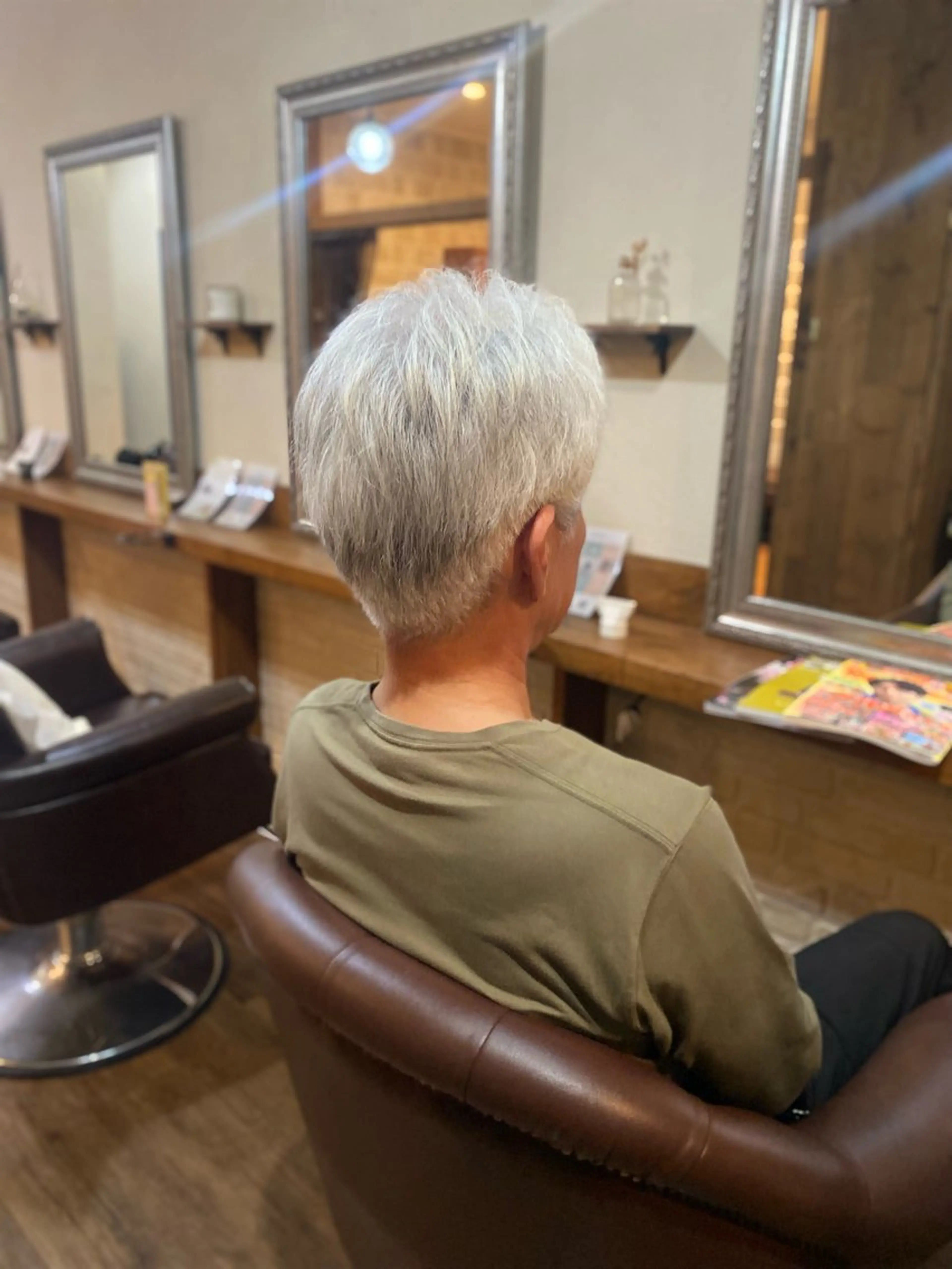 ショート Hair & Eyelash Riche所属・肥田 夕蘭のヘアスタイル