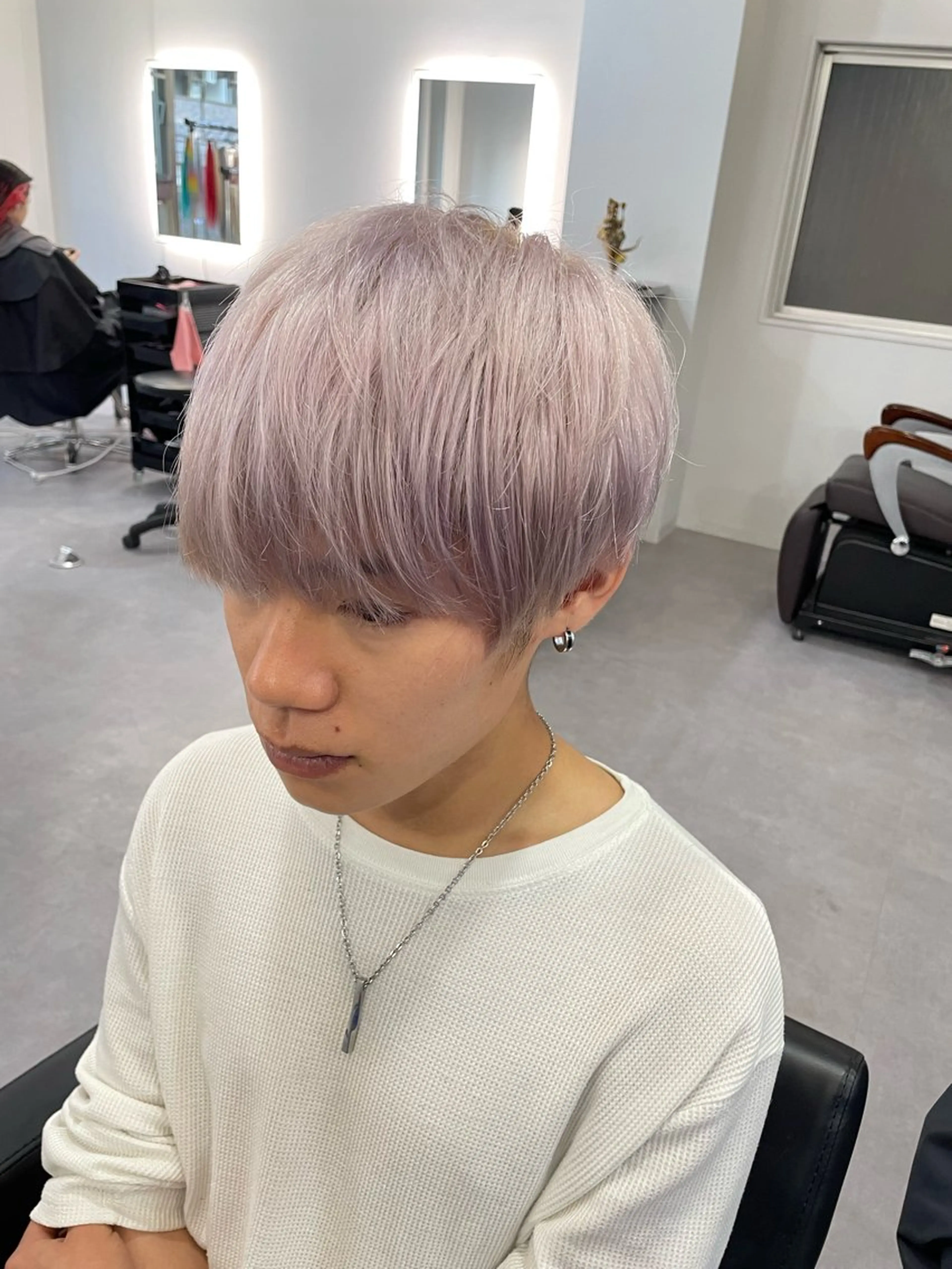 メンズ ヘアカラー トリートメント Cielro【 シェイロ 】所属・Cielro/ダブル カラー/西田咲希のヘアスタイル