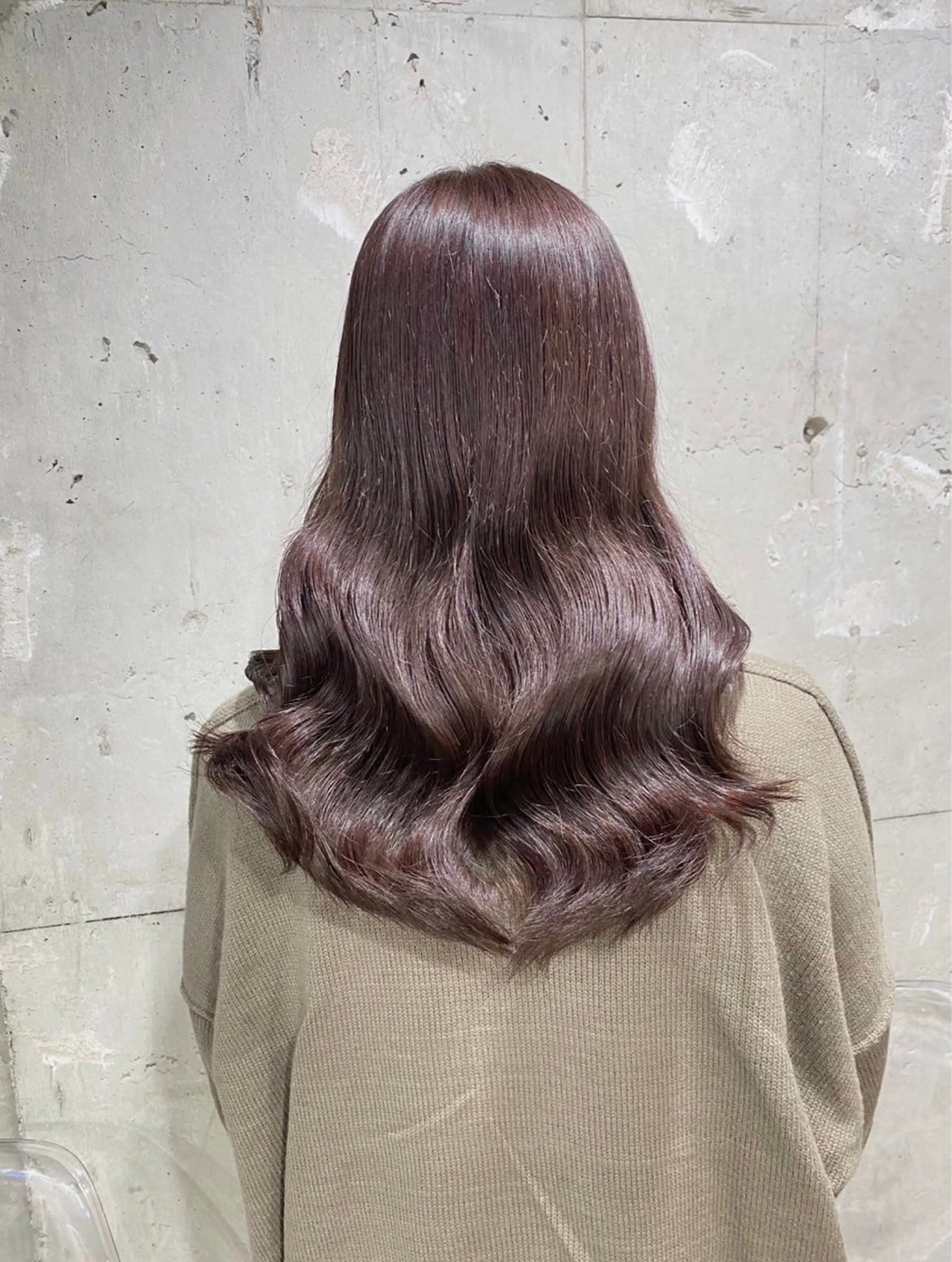 ロング カラー 🟦ニュアンス/メン ズパーマ横浜🟦のヘアスタイル