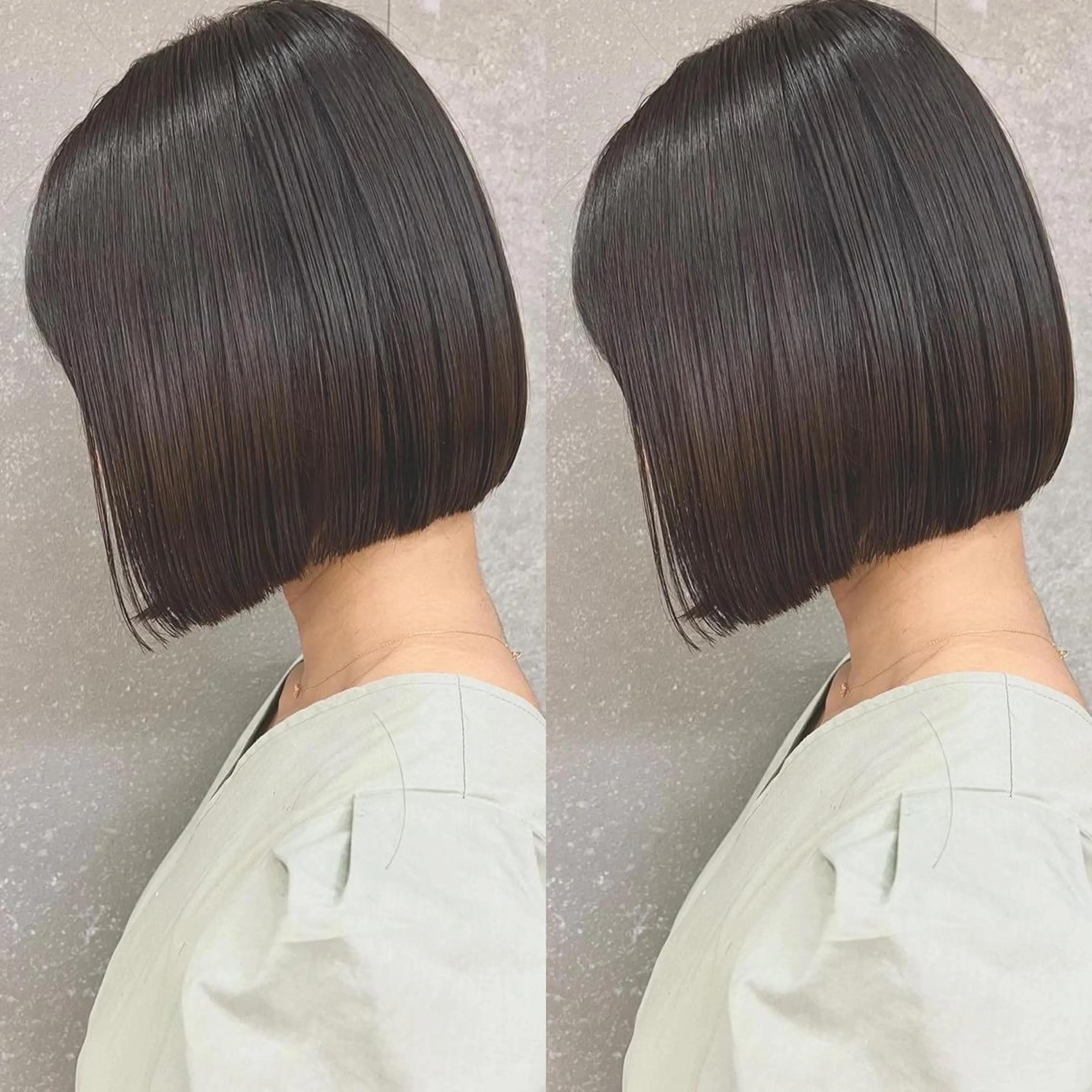 ショート カラー ブリーチ 透明感カラー ボブ ショートヘア 小顔カット ボブ×縮毛矯正× 髪質改善/三ツ木一生のヘアスタイル