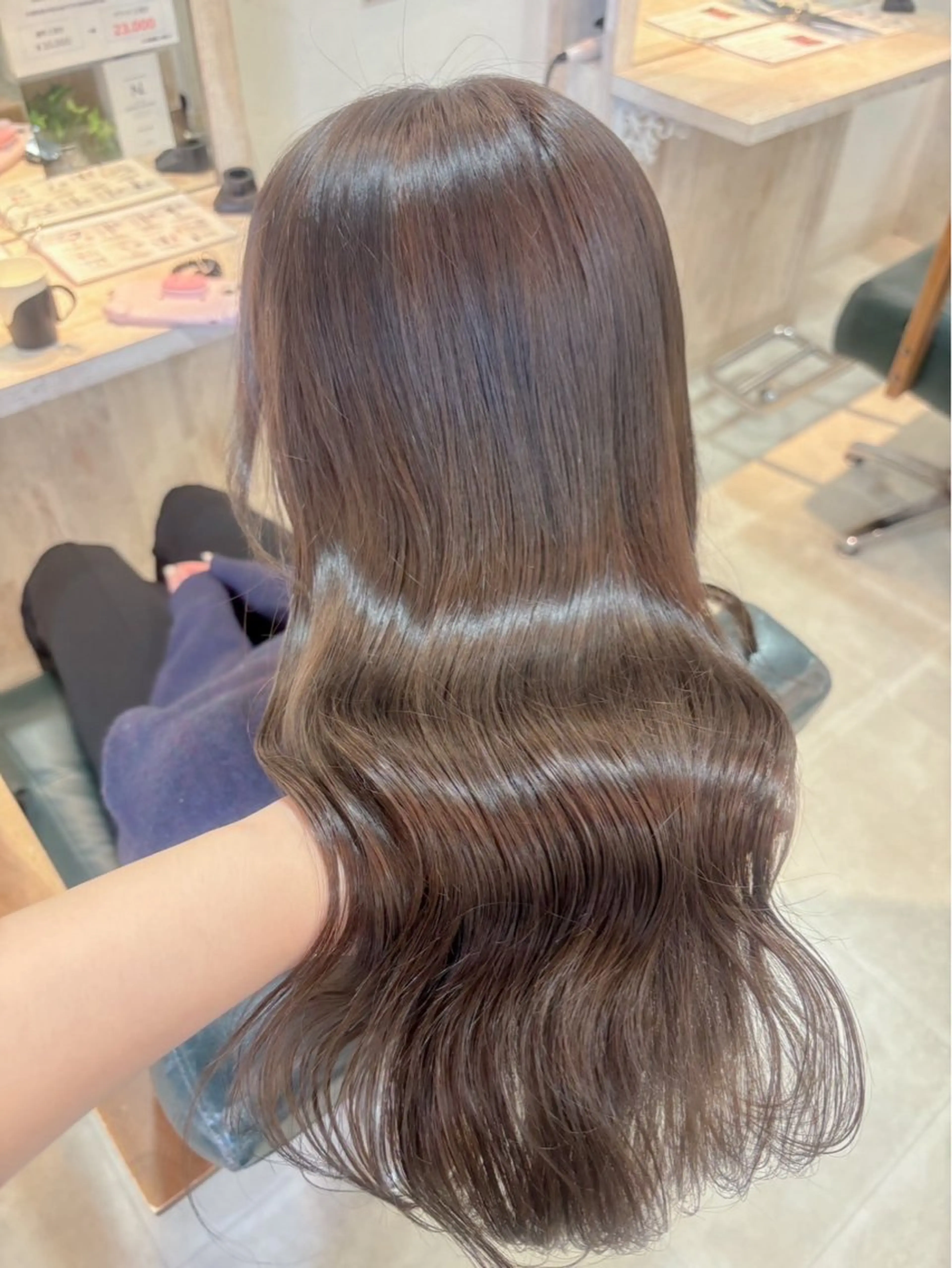 ロング 🫧透明感カラー🫧 kokoro🐣🎀のヘアスタイル