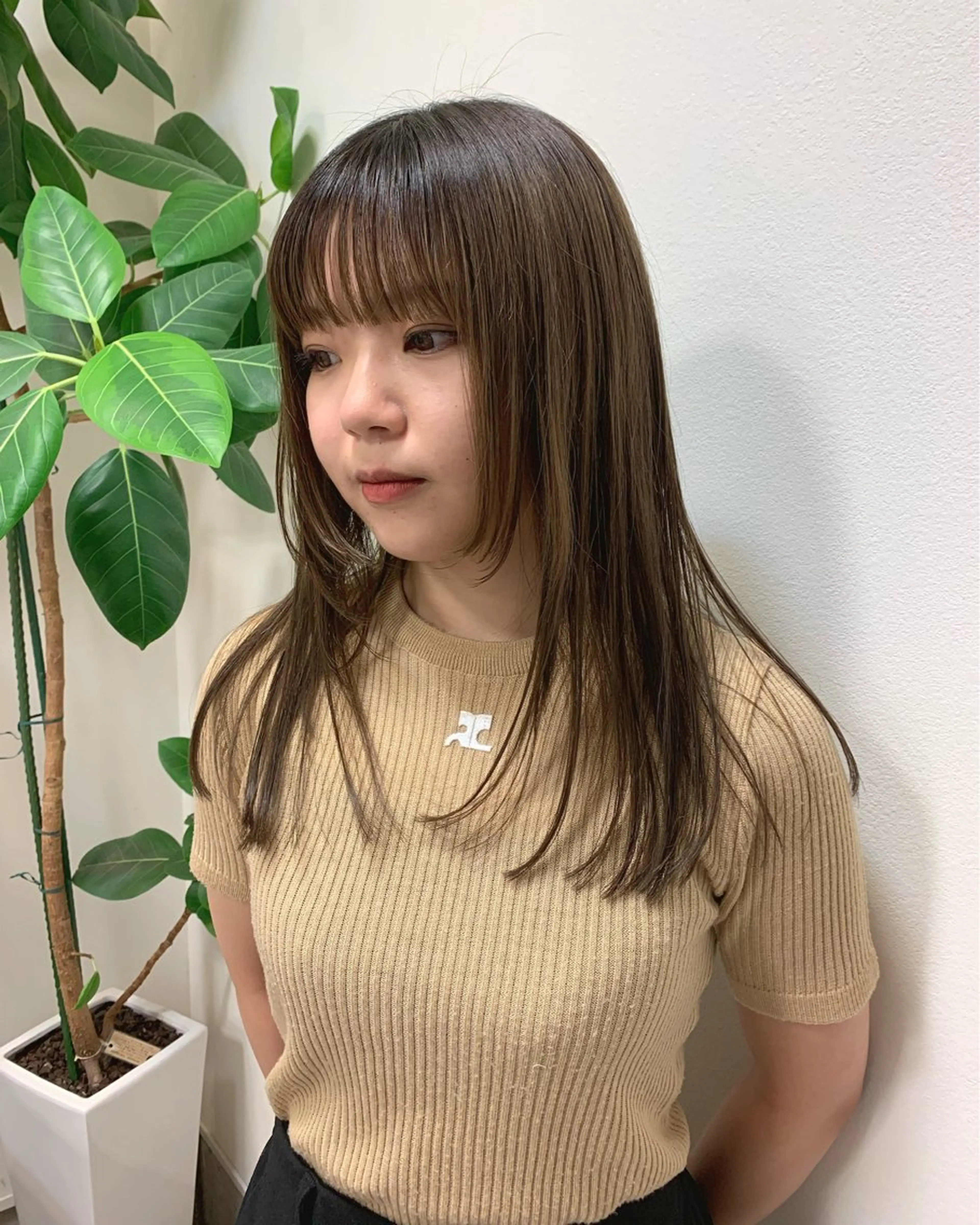 セミロング 星野 真壱のヘアスタイル