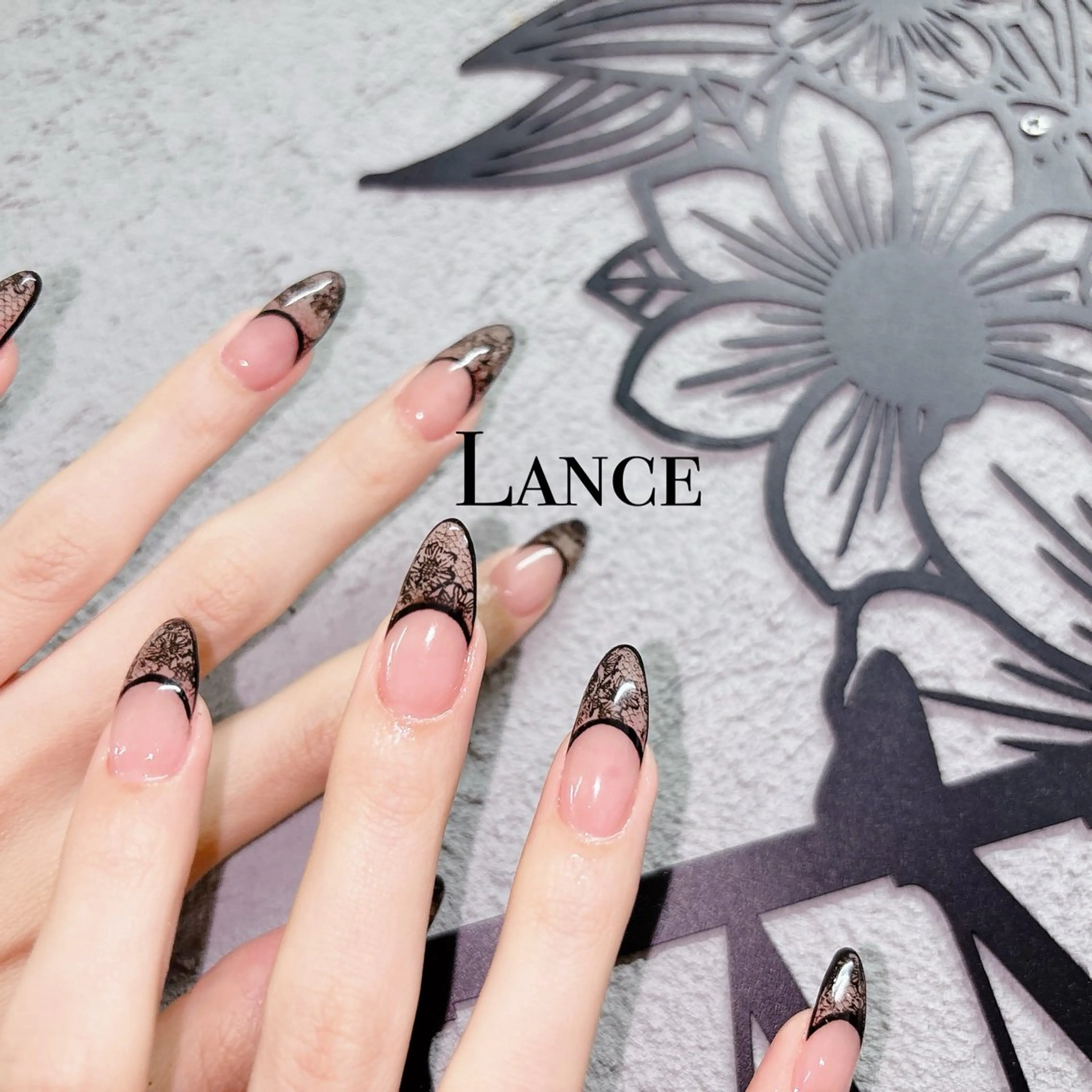 ネイル オーロラネイル フットネイル 氷ネイル・うるうるネイル キラキラネイル 韓国ネイル ハンドネイル Lance nailのネイルデザイン