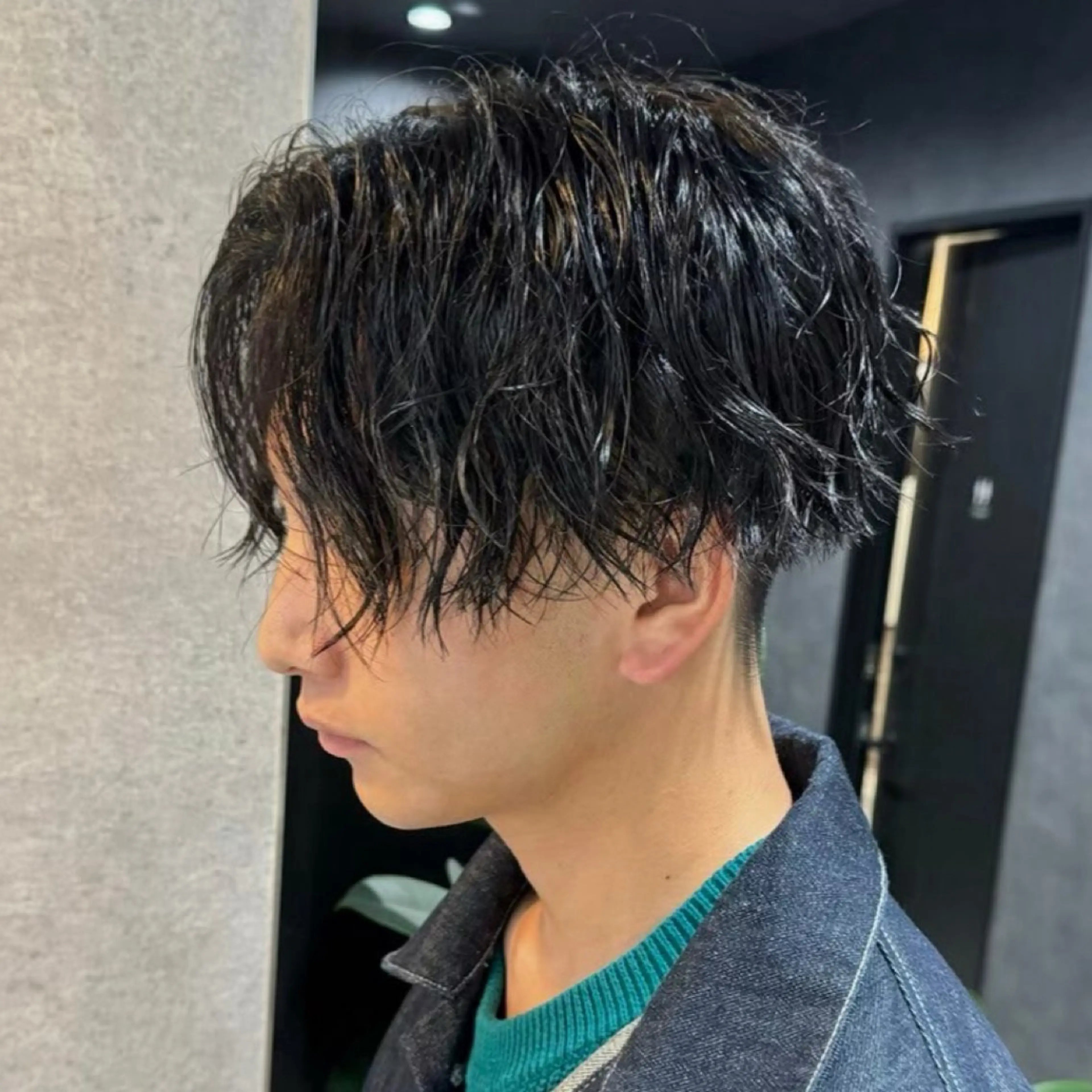 ショート パーマ メンズ メンズパーマ ⚡️メンズ特化⚡️ RYUKIのヘアスタイル