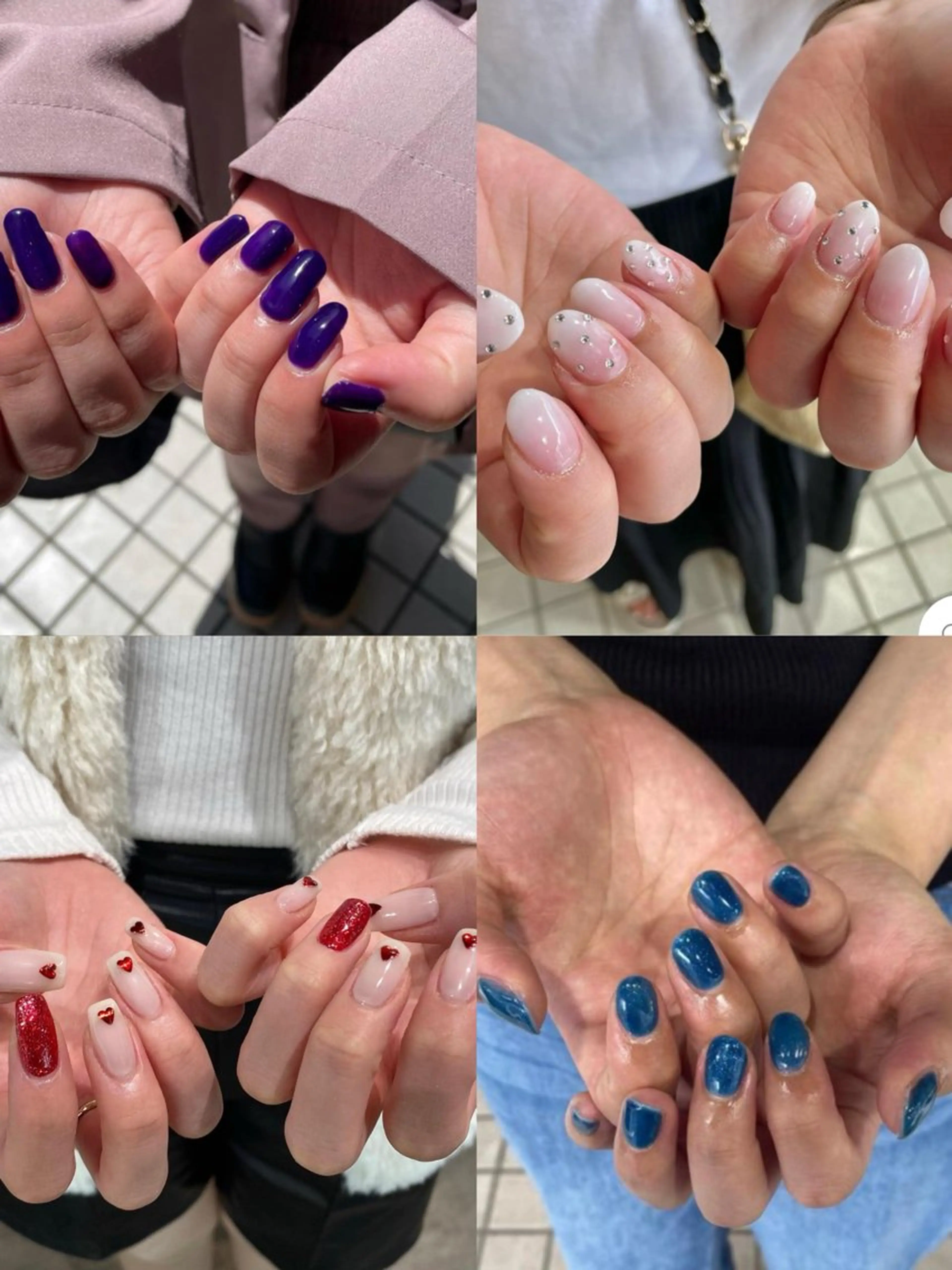 ネイル ハンドネイル 酸性ストレート 🤍🎀honokaのヘアスタイル