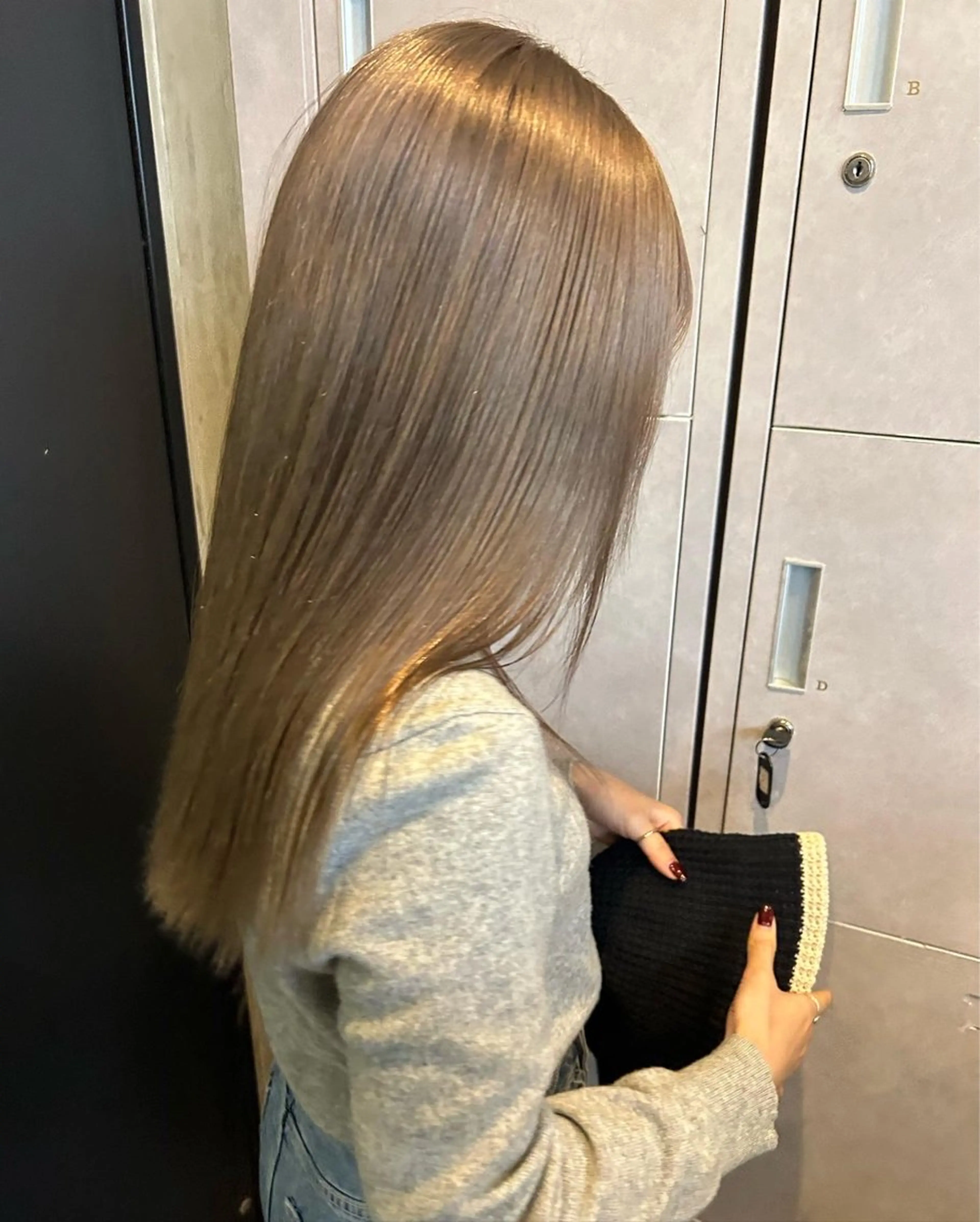 ロング カラー 韓国×髪質改善カラー 💎hinaのヘアスタイル