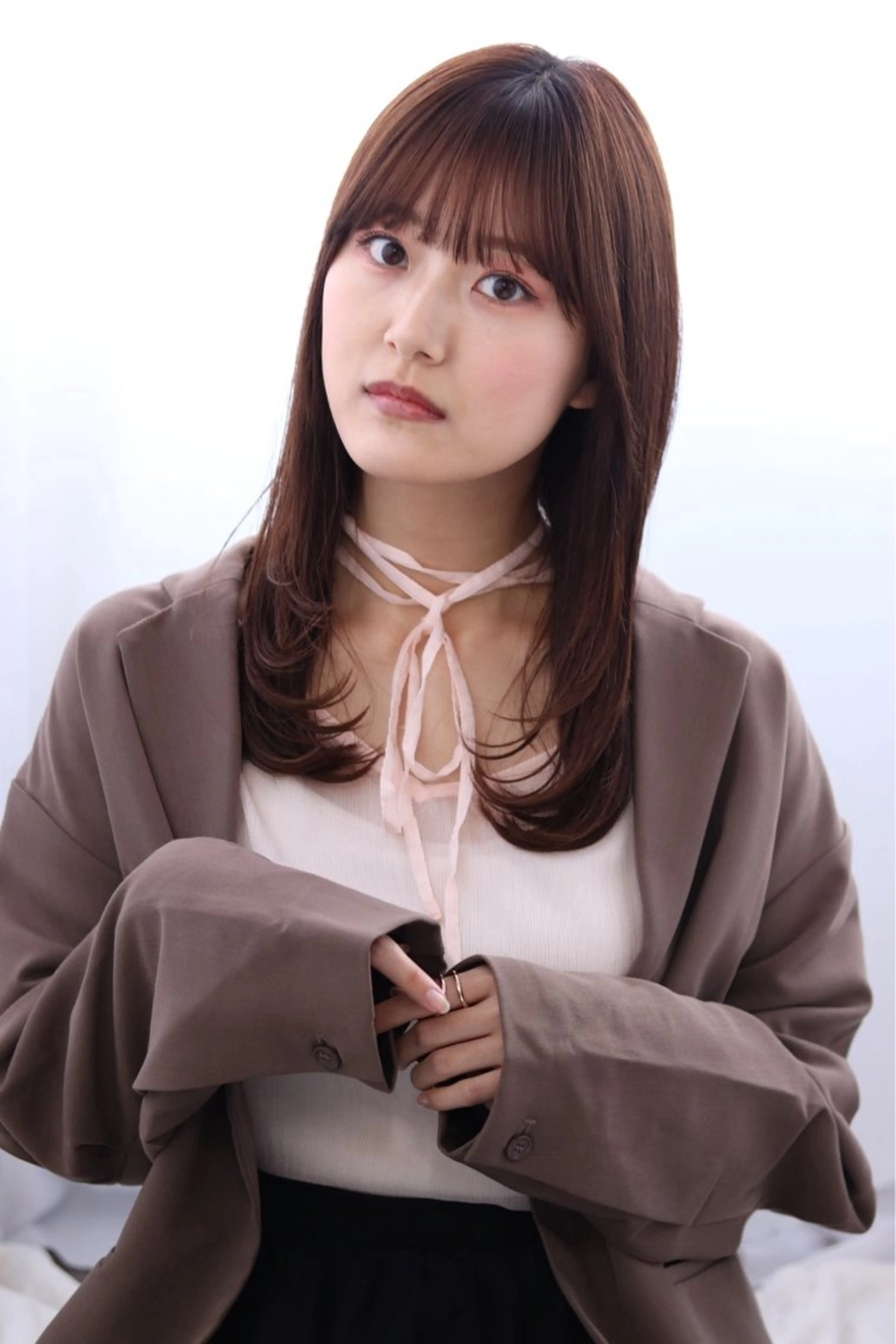 ロング 透明感カラー🫧🩵 林　菜々美のヘアスタイル