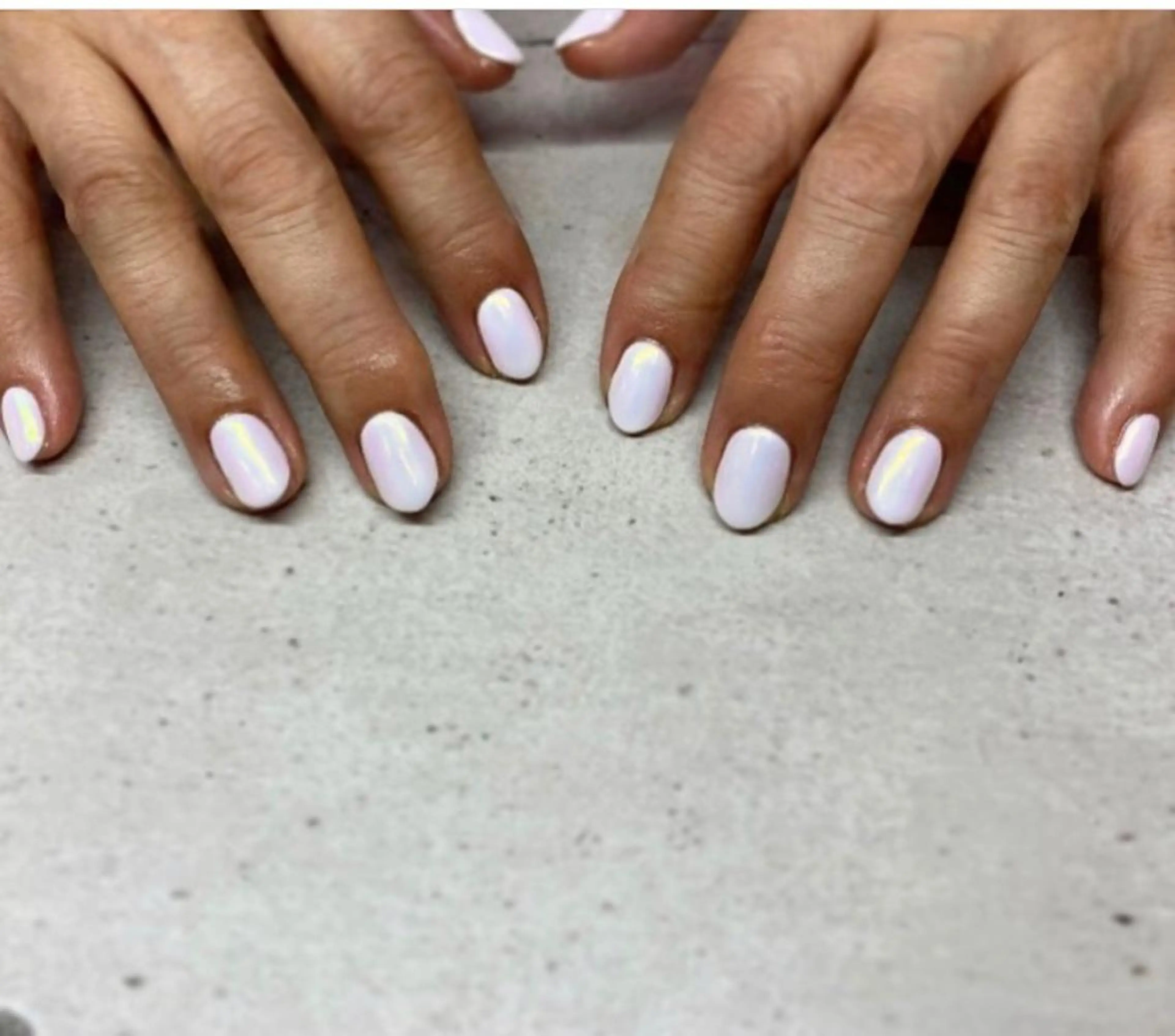 ネイル ミラーネイル ワンカラーネイル ハンドネイル Hair＆Esthe＆Nail　Garden所属・Garden Takeuchiのネイルデザイン