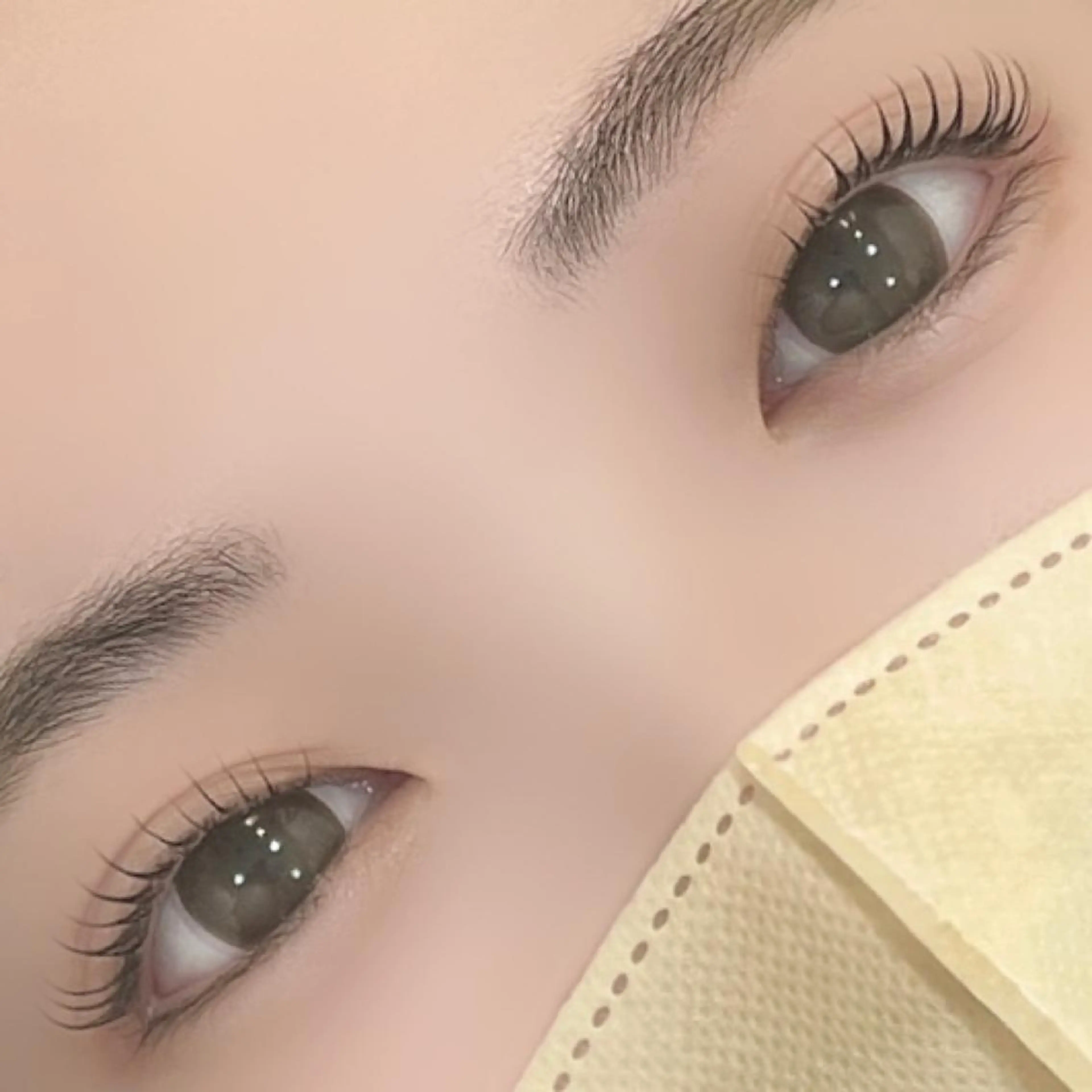マツエク・マツパ マツパ 🎀Plaisir 《中野》 🎀マユのマツエク・マツパデザイン