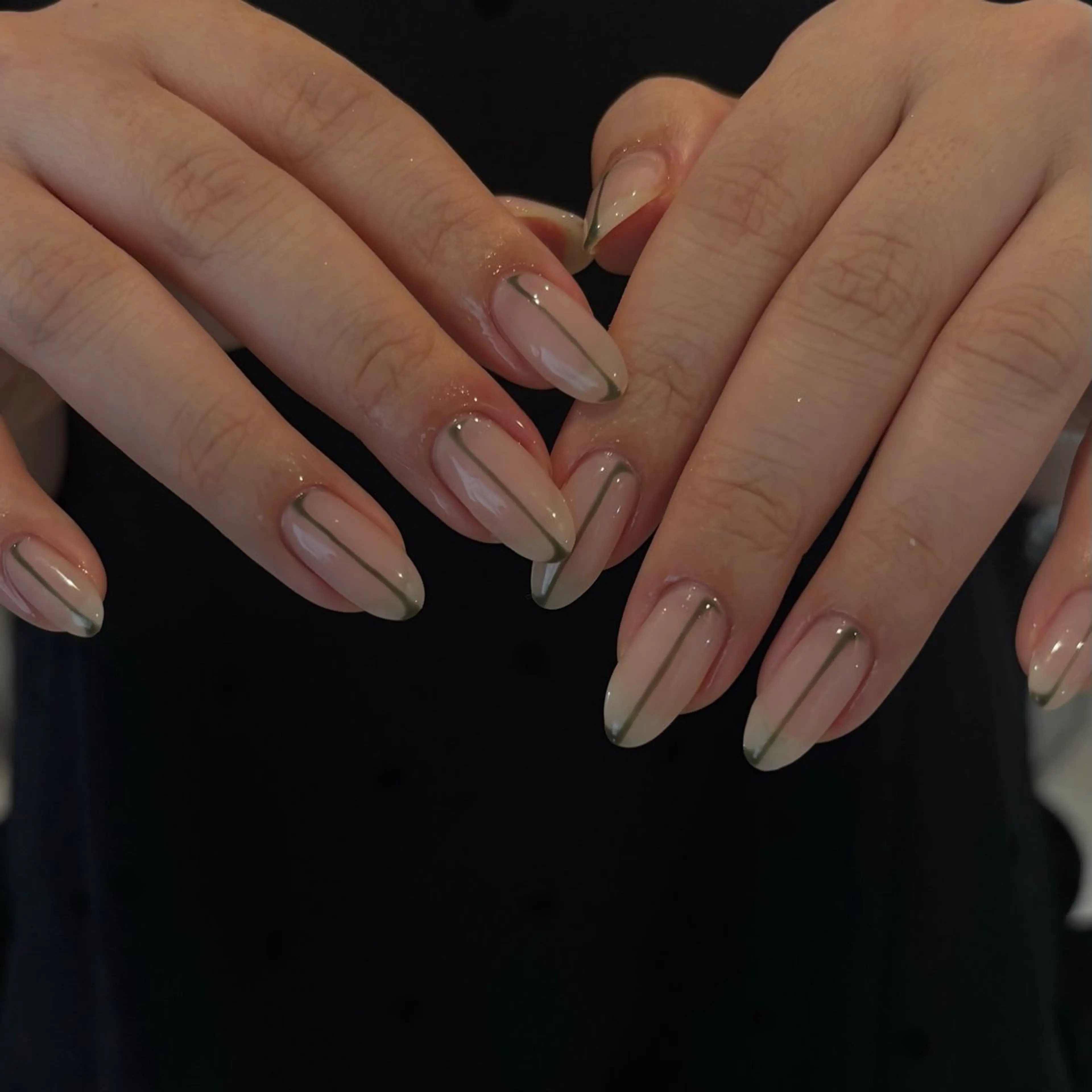 ネイル ハンドネイル 個性派ニュアンス ネイル Nao.のネイルデザイン