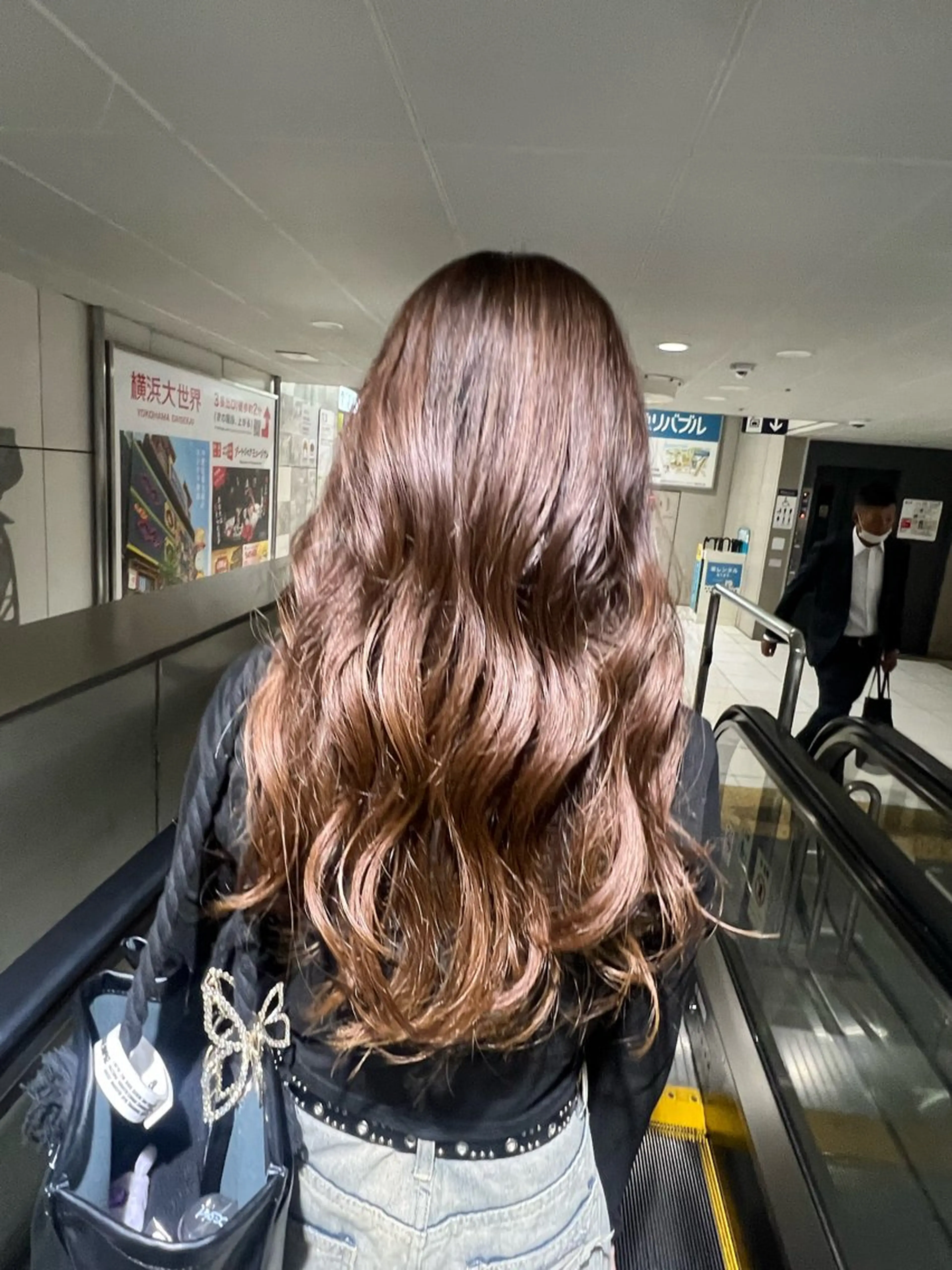 ロング カラー ヘアアレンジ メンズカットモデル ANNA🦋‪‎🤍のヘアスタイル