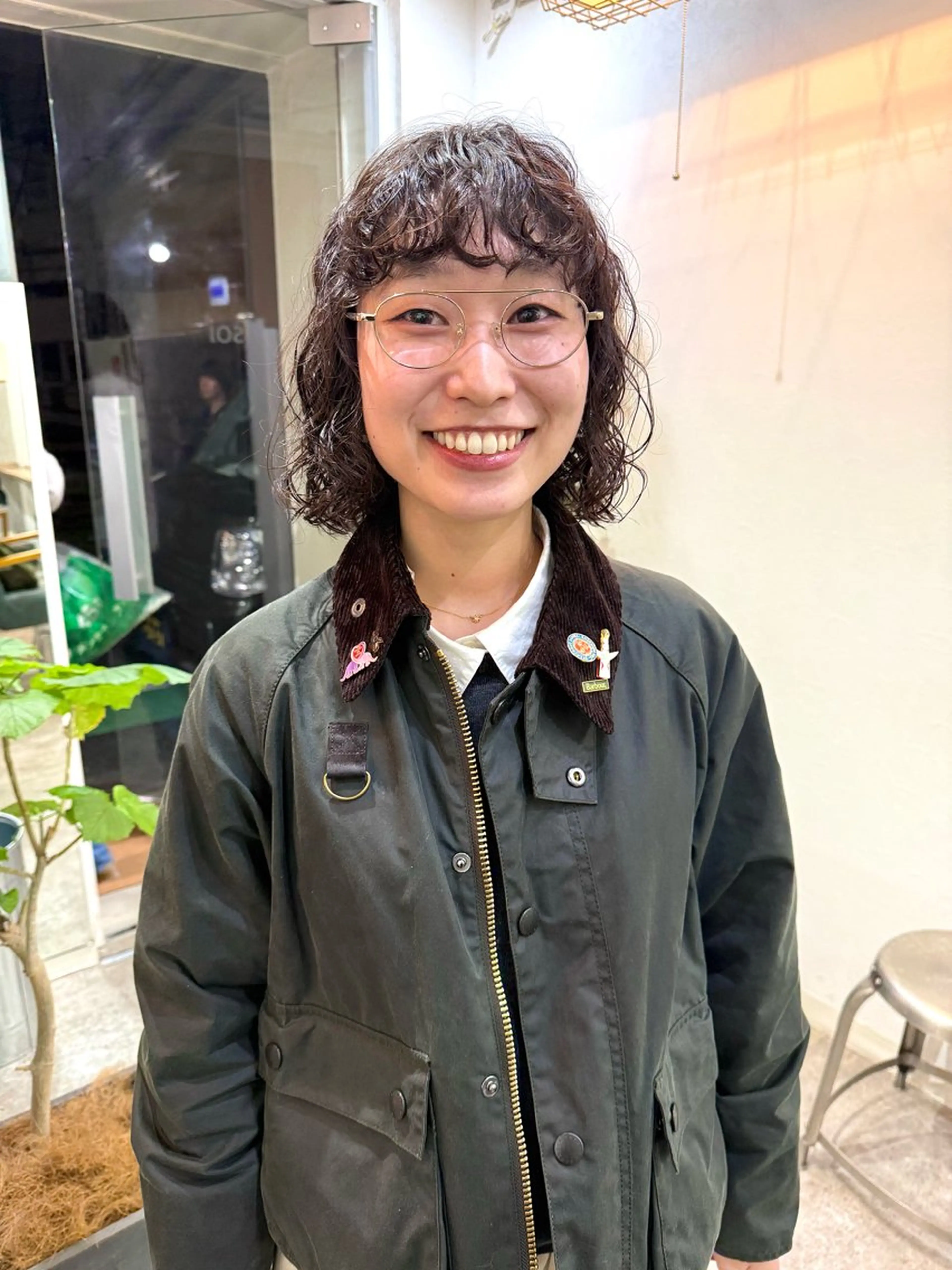 ショート パーマ ボブ カット パーマ トリートメント パーマ/透明感カラー /ボブ/吉田一生のヘアスタイル