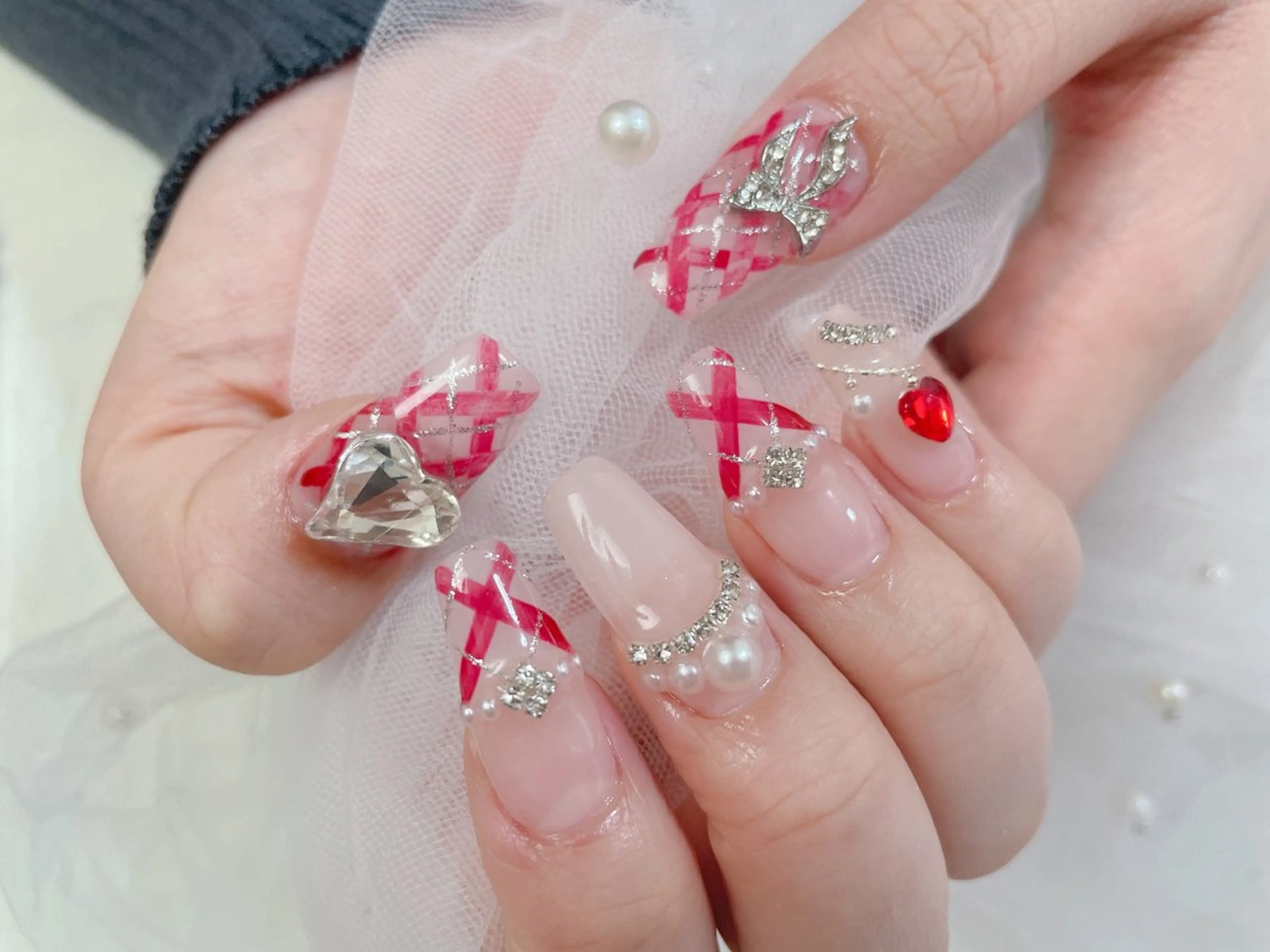 ネイル ハンドネイル ネイルサロンエクラ 🫧Shizukaのネイルデザイン