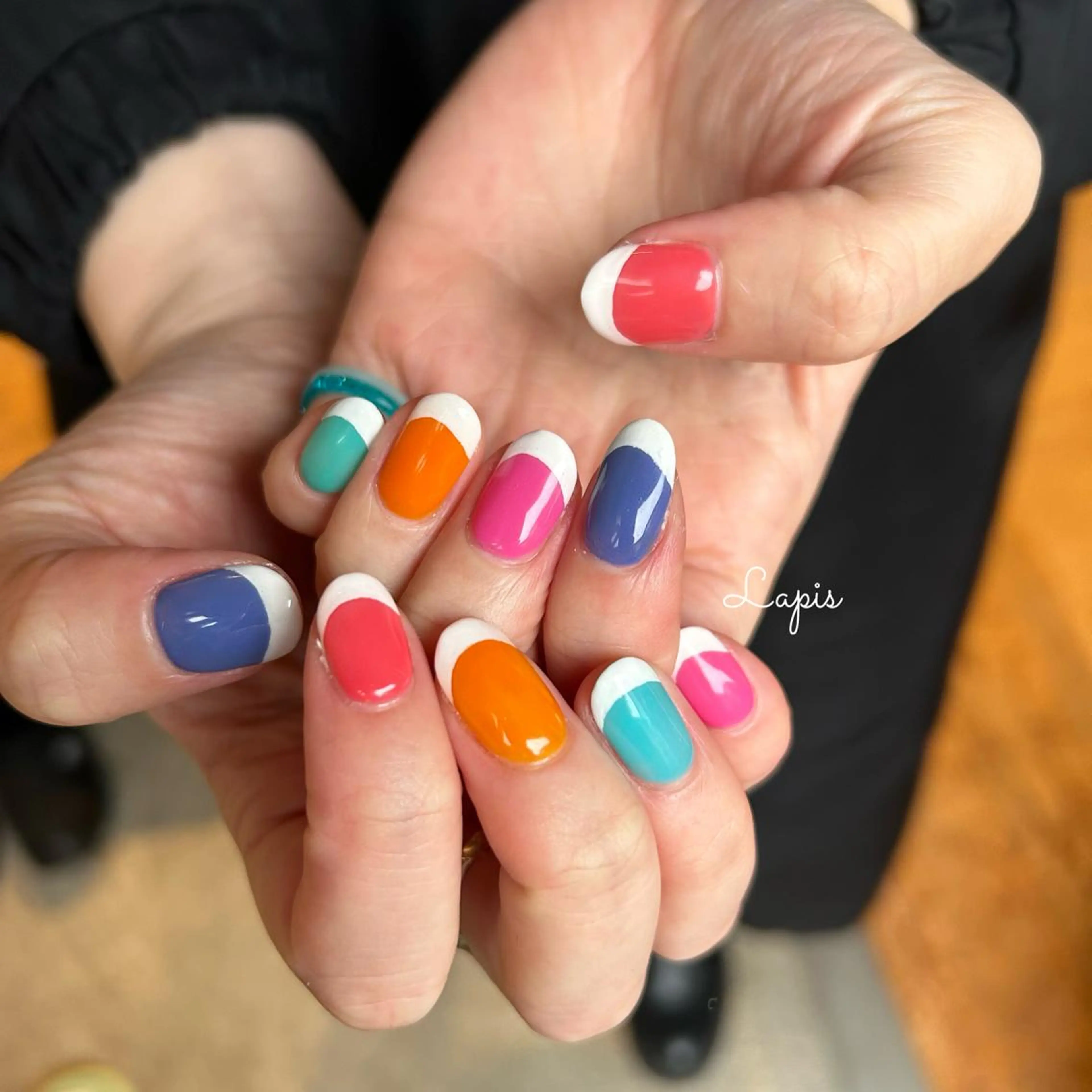 ネイル ハンドネイル Lapis *のネイルデザイン
