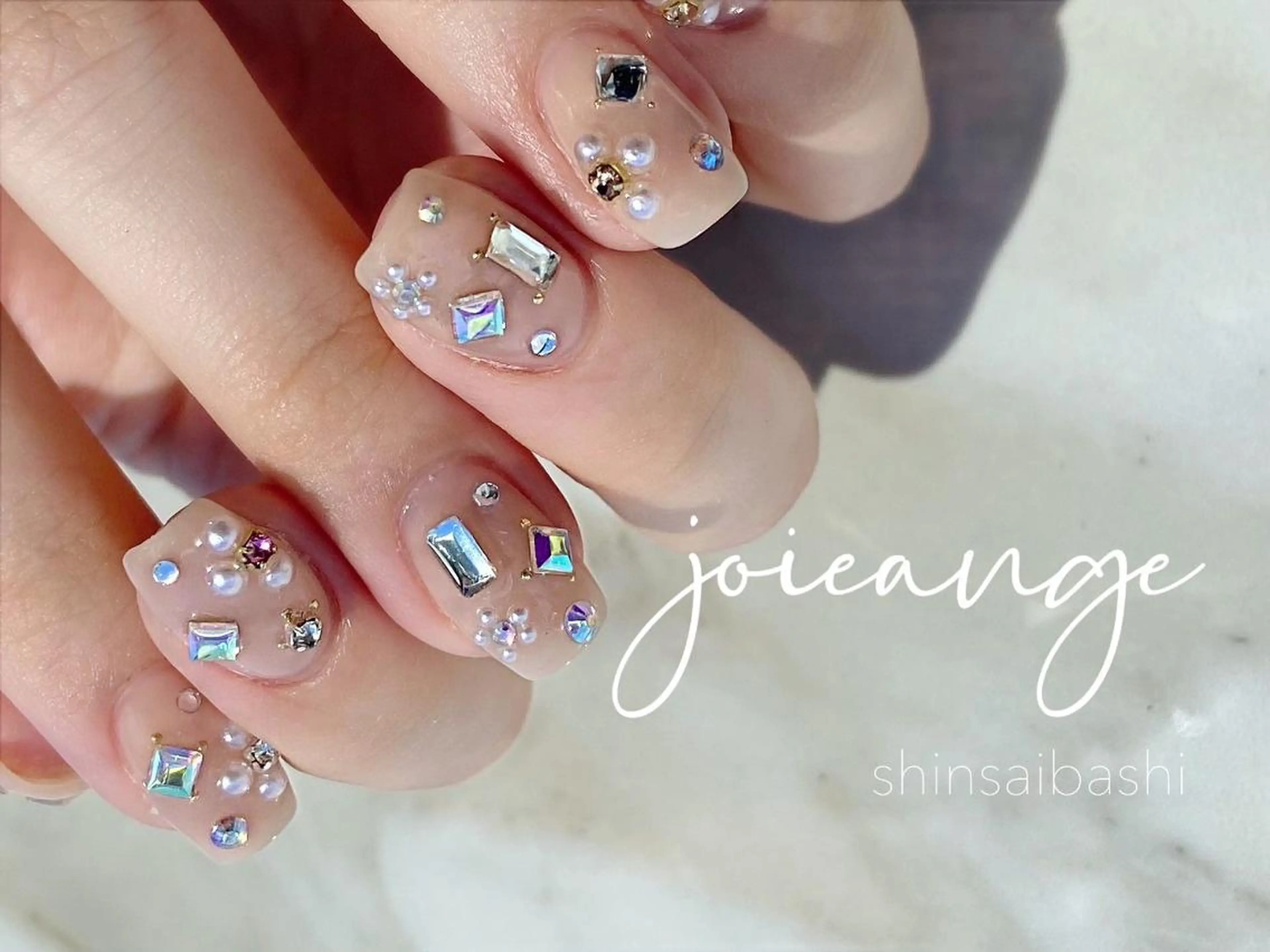 ネイル joieange嶋田 心斎橋店Nail🦋のネイルデザイン