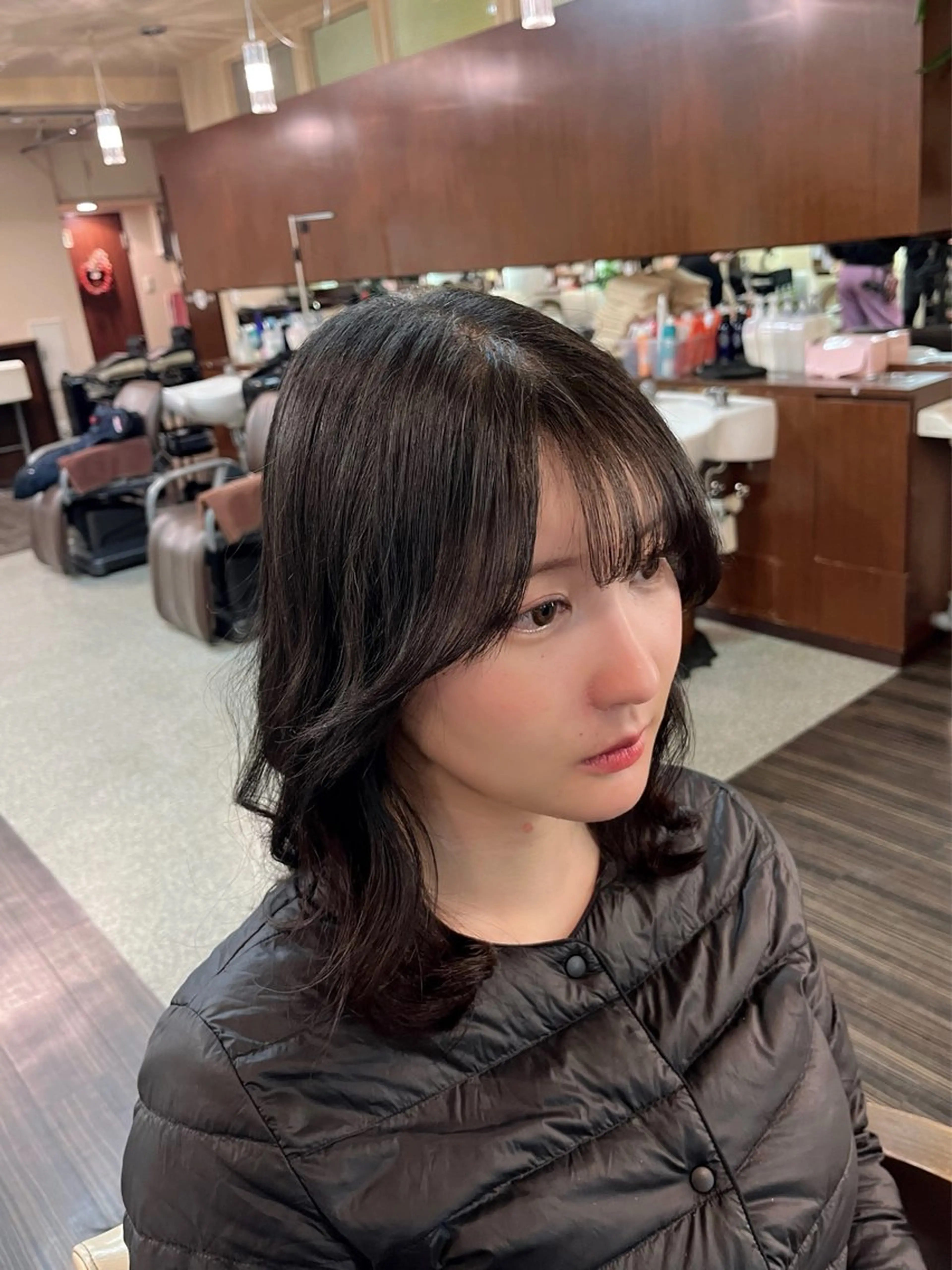 SNSで話題！カット+メテオカラー+超音波トリートメントの写真