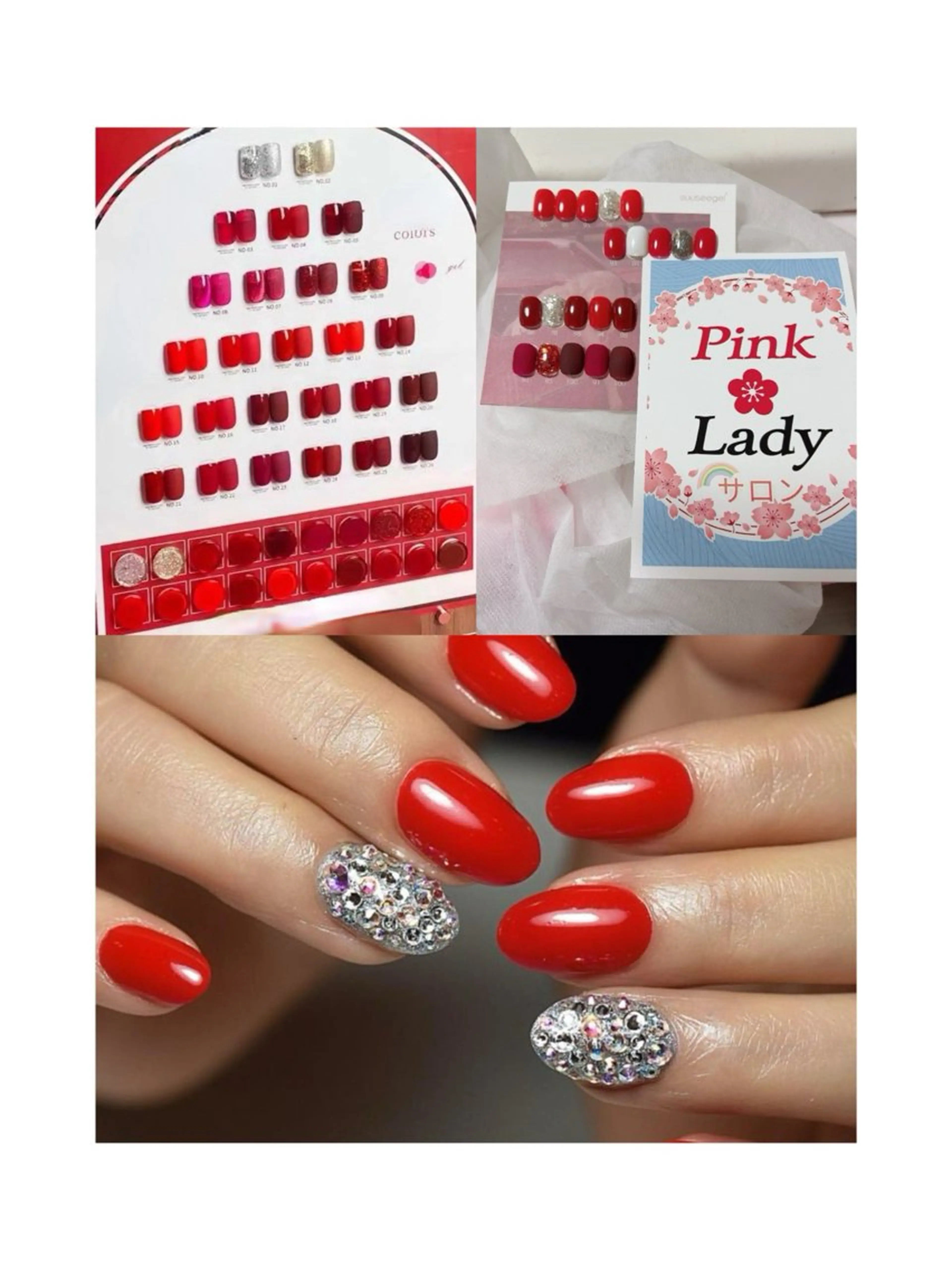 ネイル 冬ネイル クリスマス ハンドネイル pink ladyサロン所属・べ にのネイルデザイン