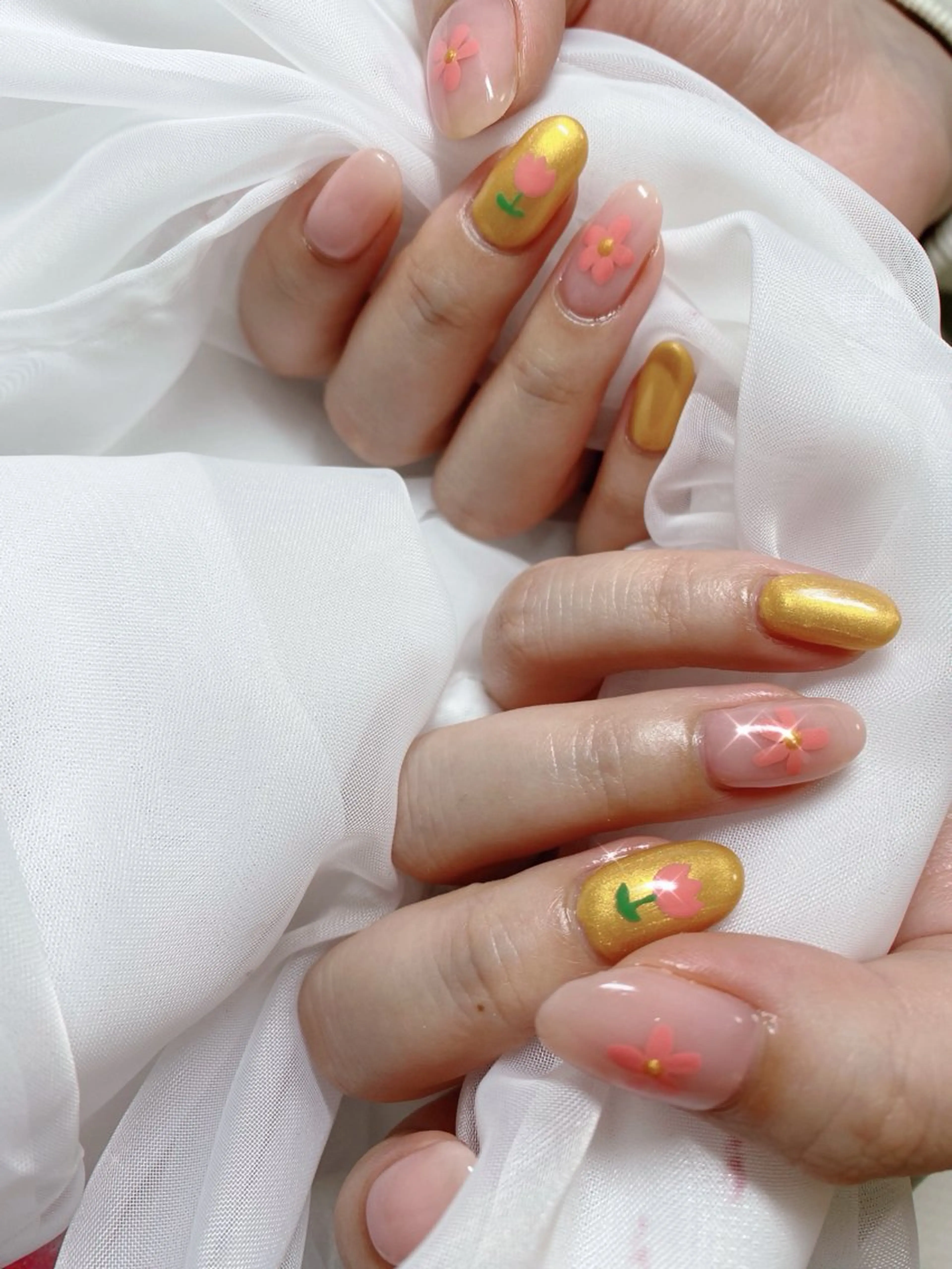ネイル ハンドネイル salon Ange 五反田店所属・アンジュ Sumiのネイルデザイン