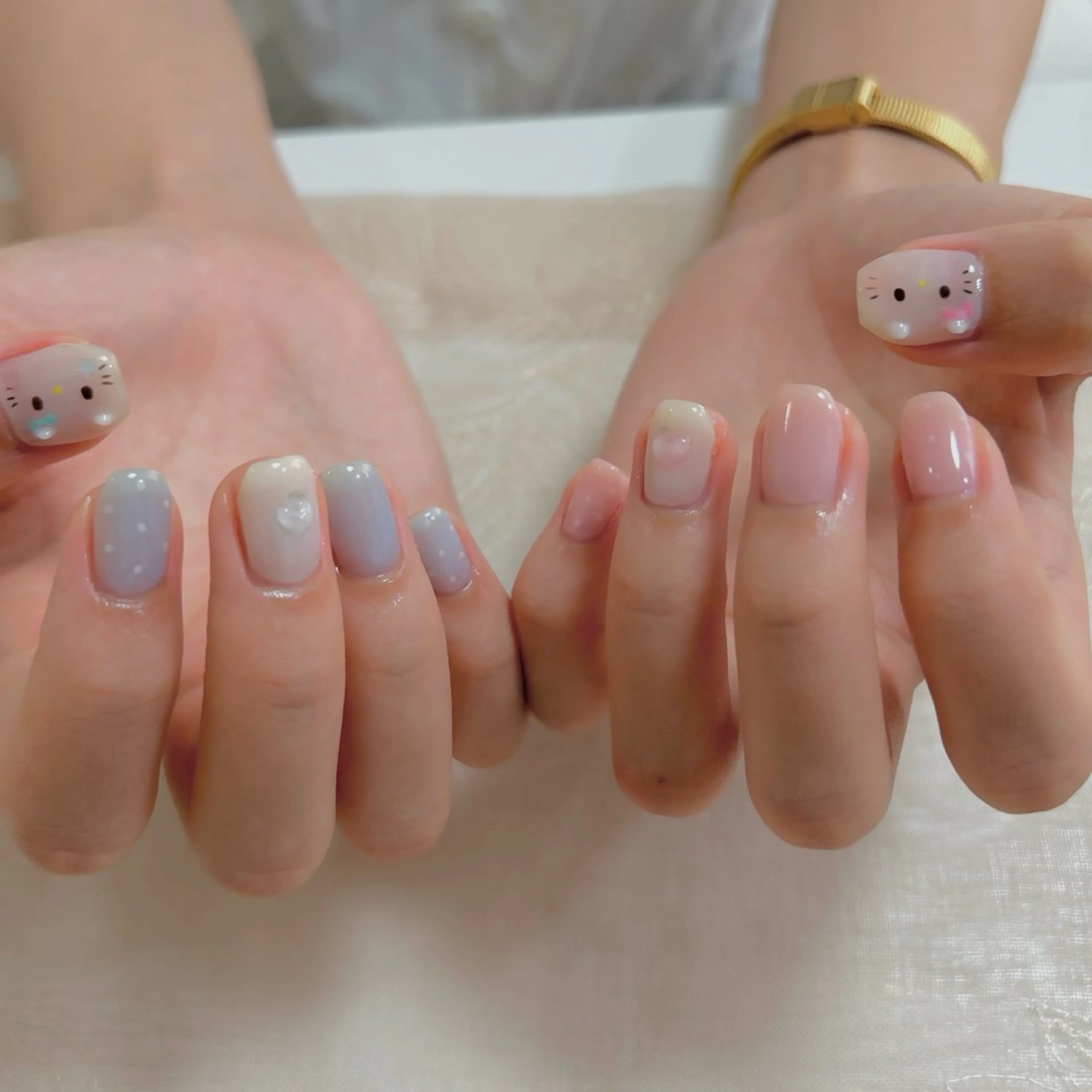 ミディアム ハンドネイル ショートネイル. Home sweetのネイルデザイン