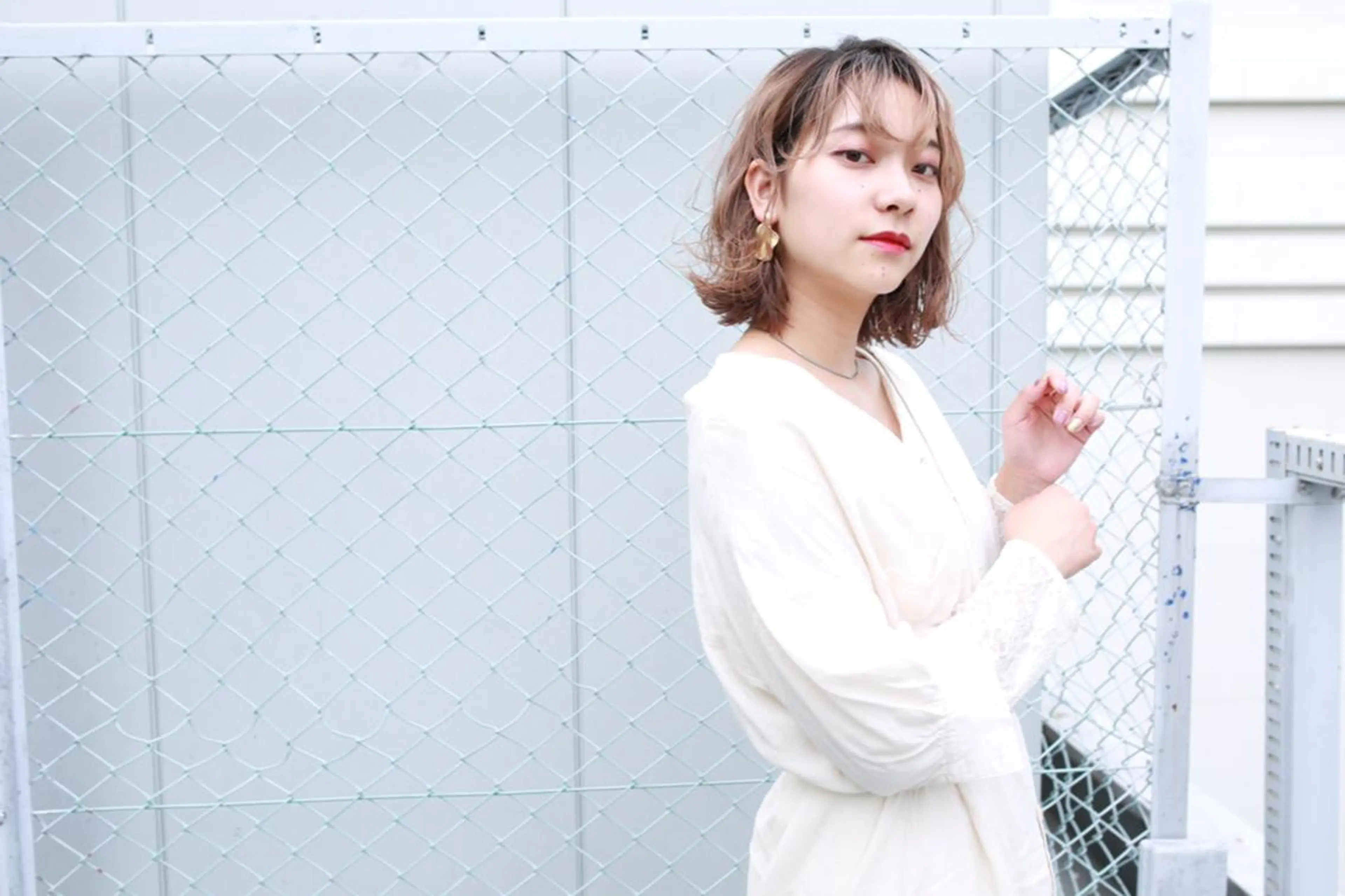 ミディアム カラー パーマ ヘアアレンジ カルラ　蒲田店所属・大久保寿高✨ なりたい色を叶える✨のヘアスタイル