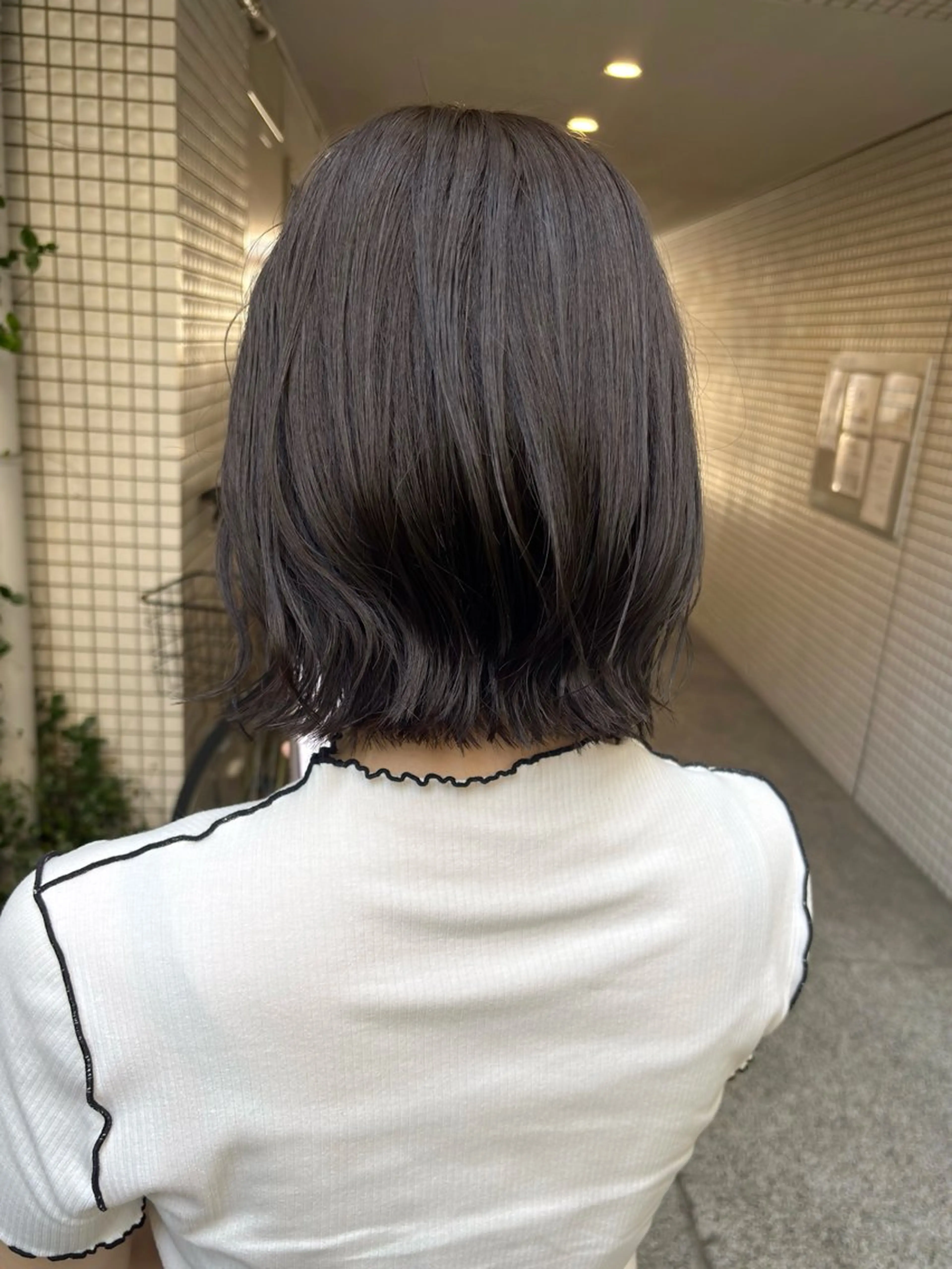 ミディアム カラー Large 都筑雅人のヘアスタイル