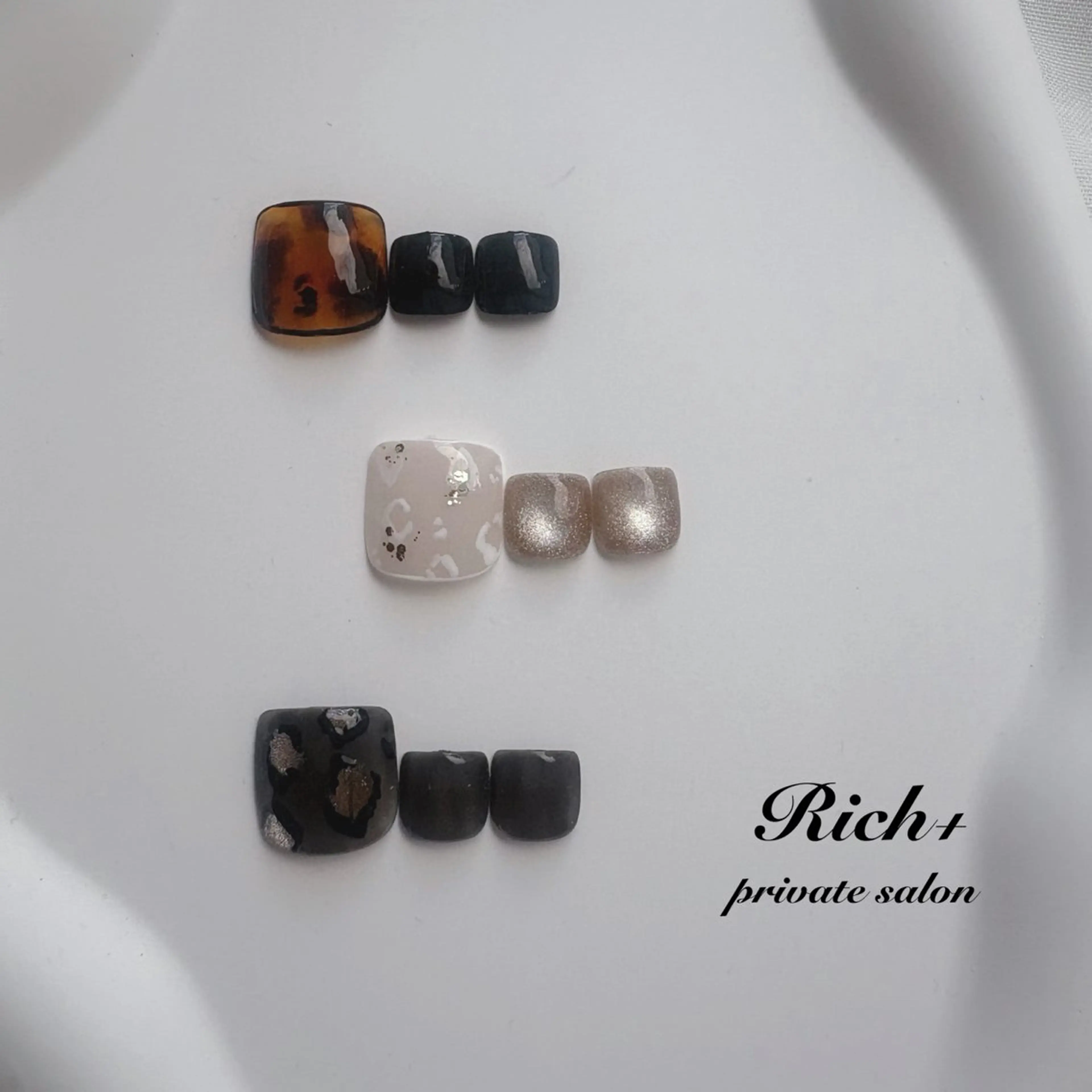 ネイル フットネイル Rich+nail Mayuのネイルデザイン