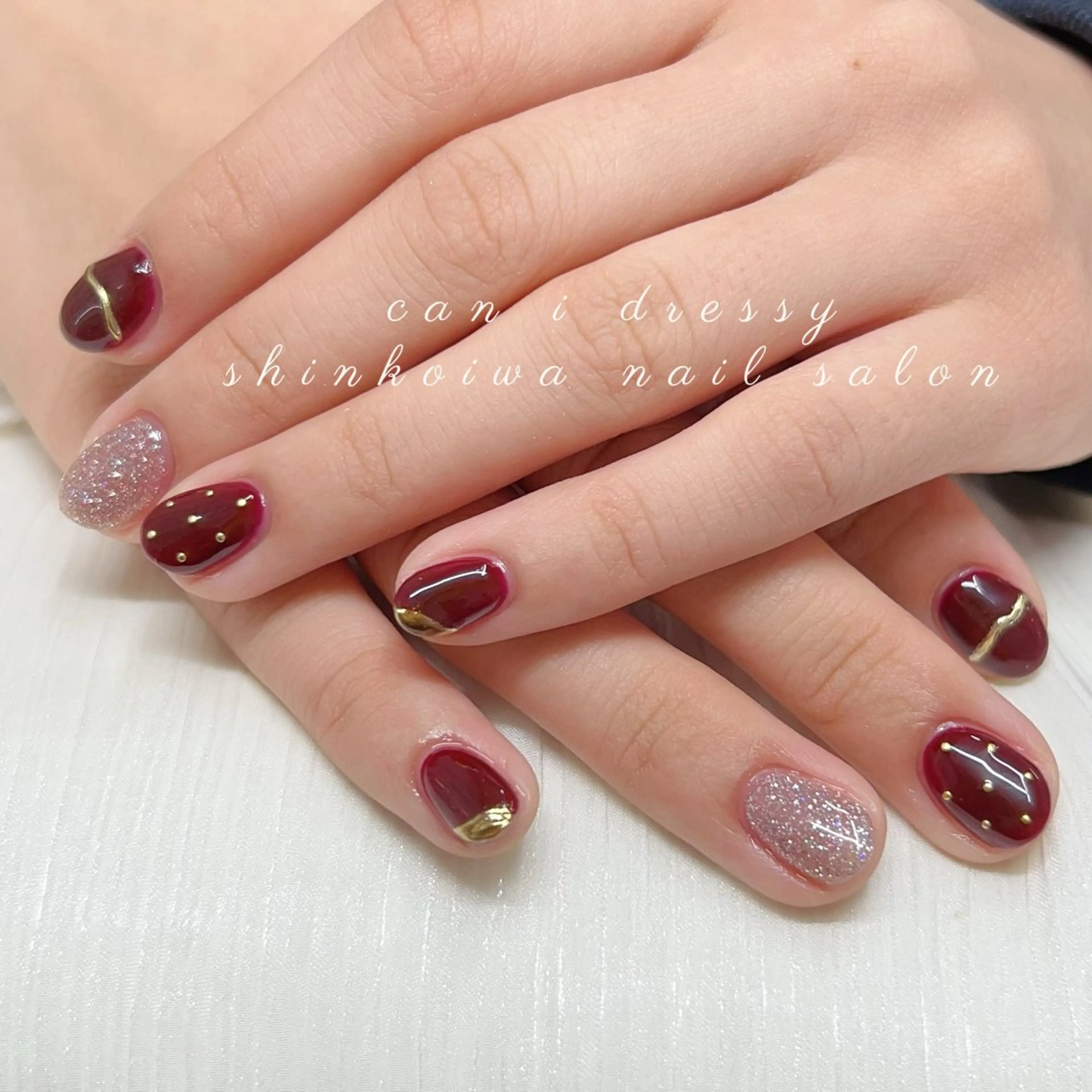 ネイル アートネイル 持ち込み ハンドネイル キャンアイドレッシー 新小岩のネイルデザイン