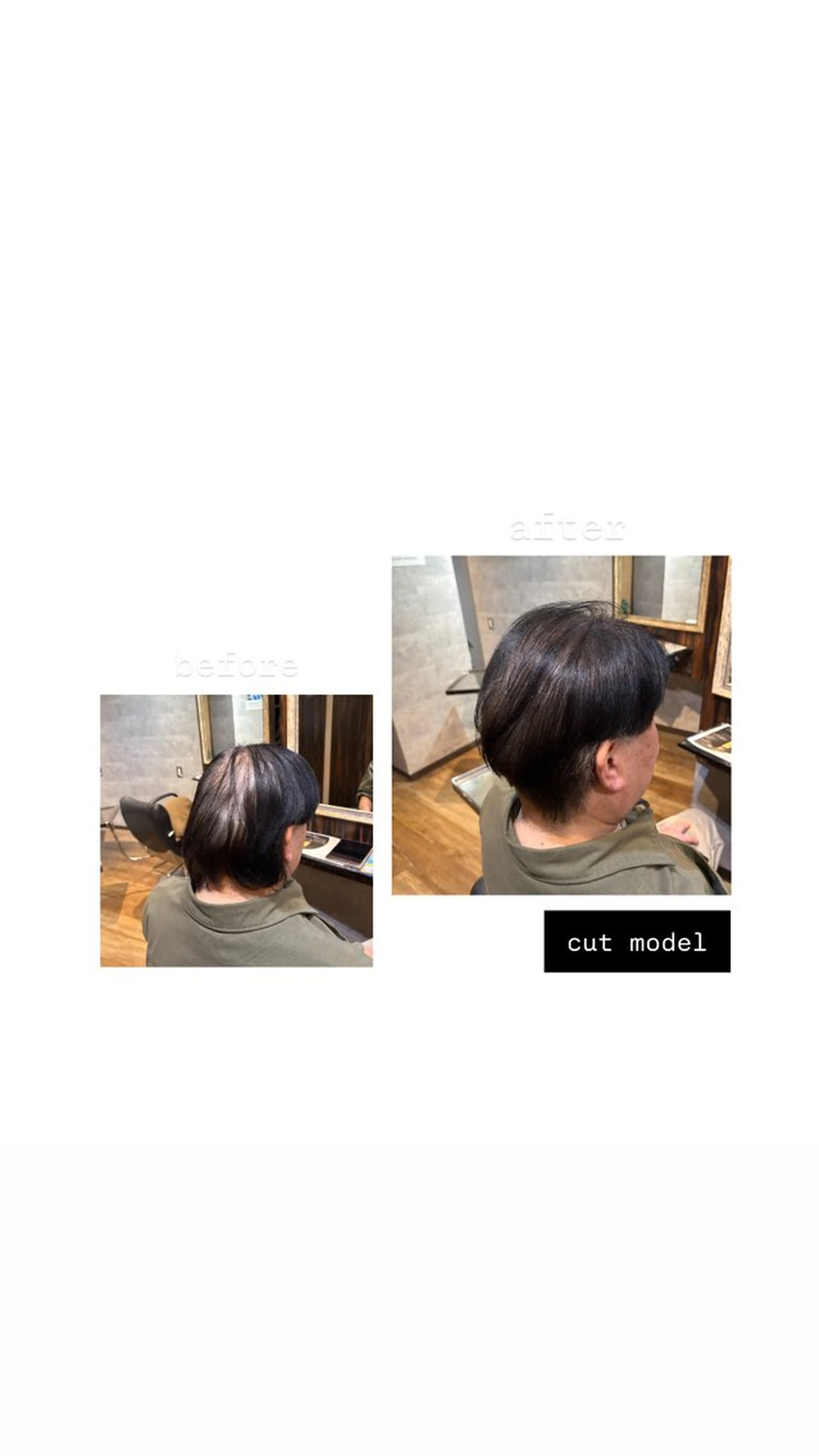 メンズ メンズカットモデル 無料Ai𑁍松本のヘアスタイル