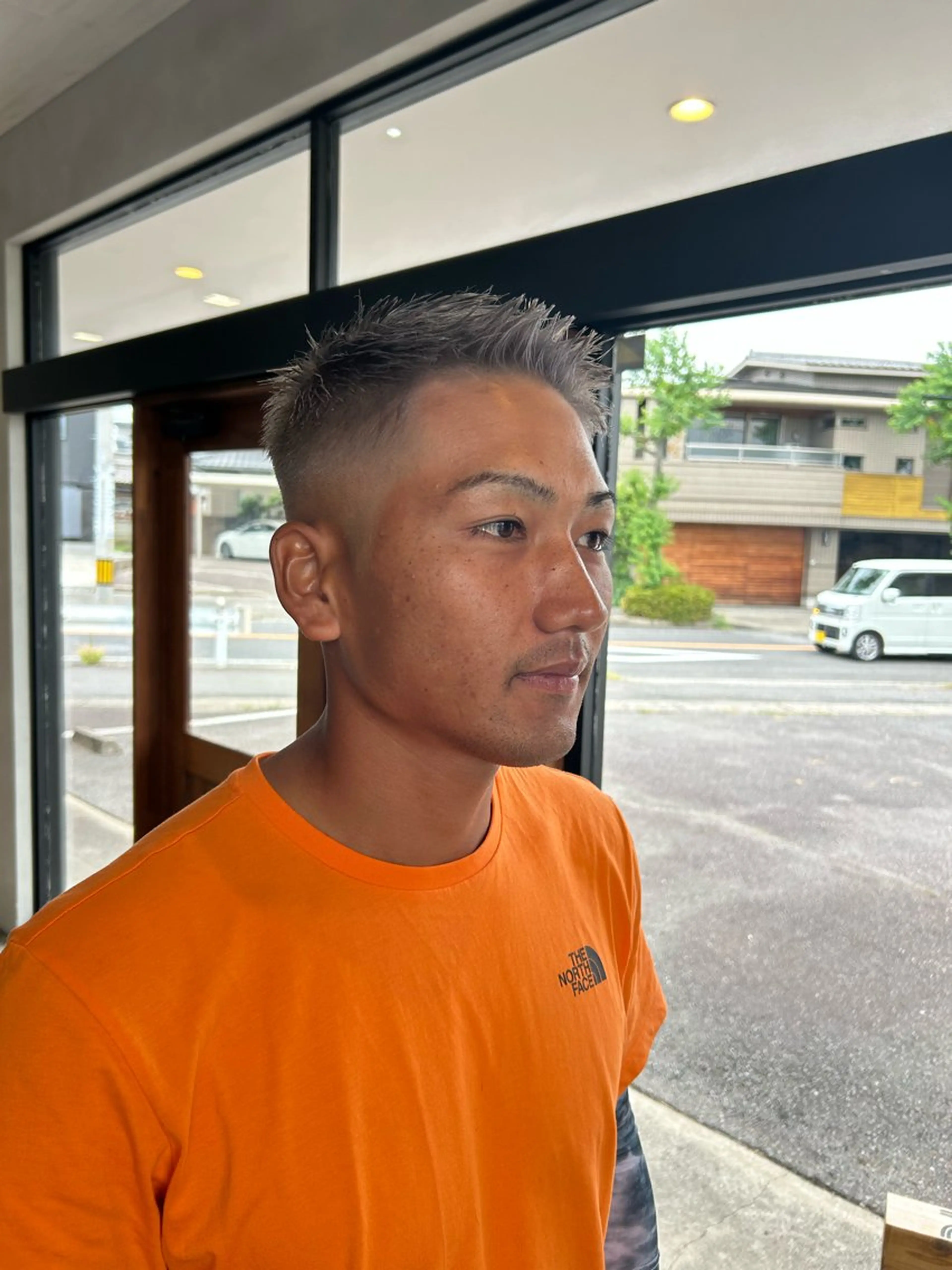 ショート カラー メンズ カット ヘアカラー トリートメント KYOYA /fade💈のヘアスタイル