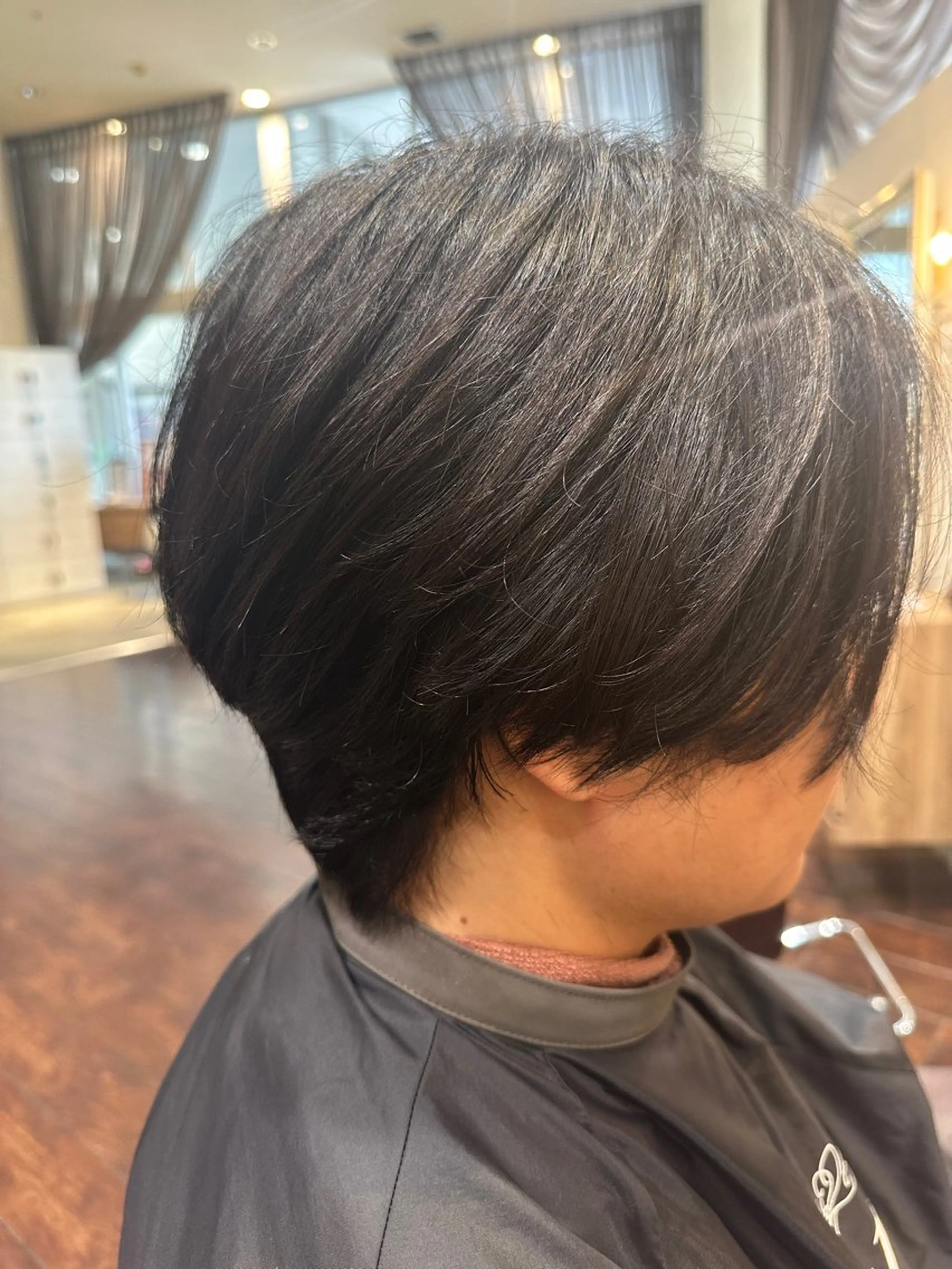カラー メンズ フェザーパーマ 安藝颯/メンズカットのヘアスタイル