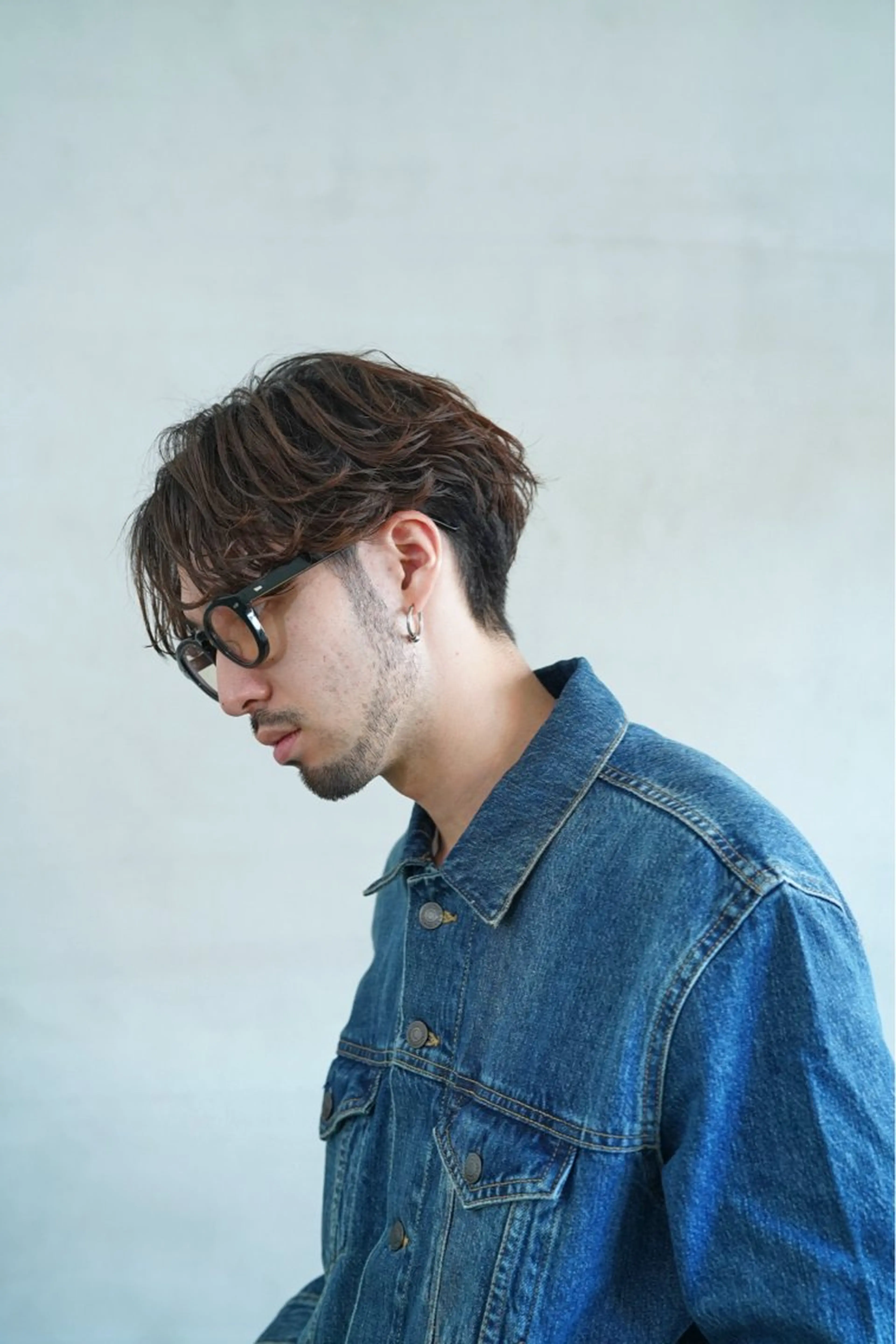 パーマ メンズ カット パーマ トリートメント 当日予約⭕️ fifth渋谷太田のヘアスタイル