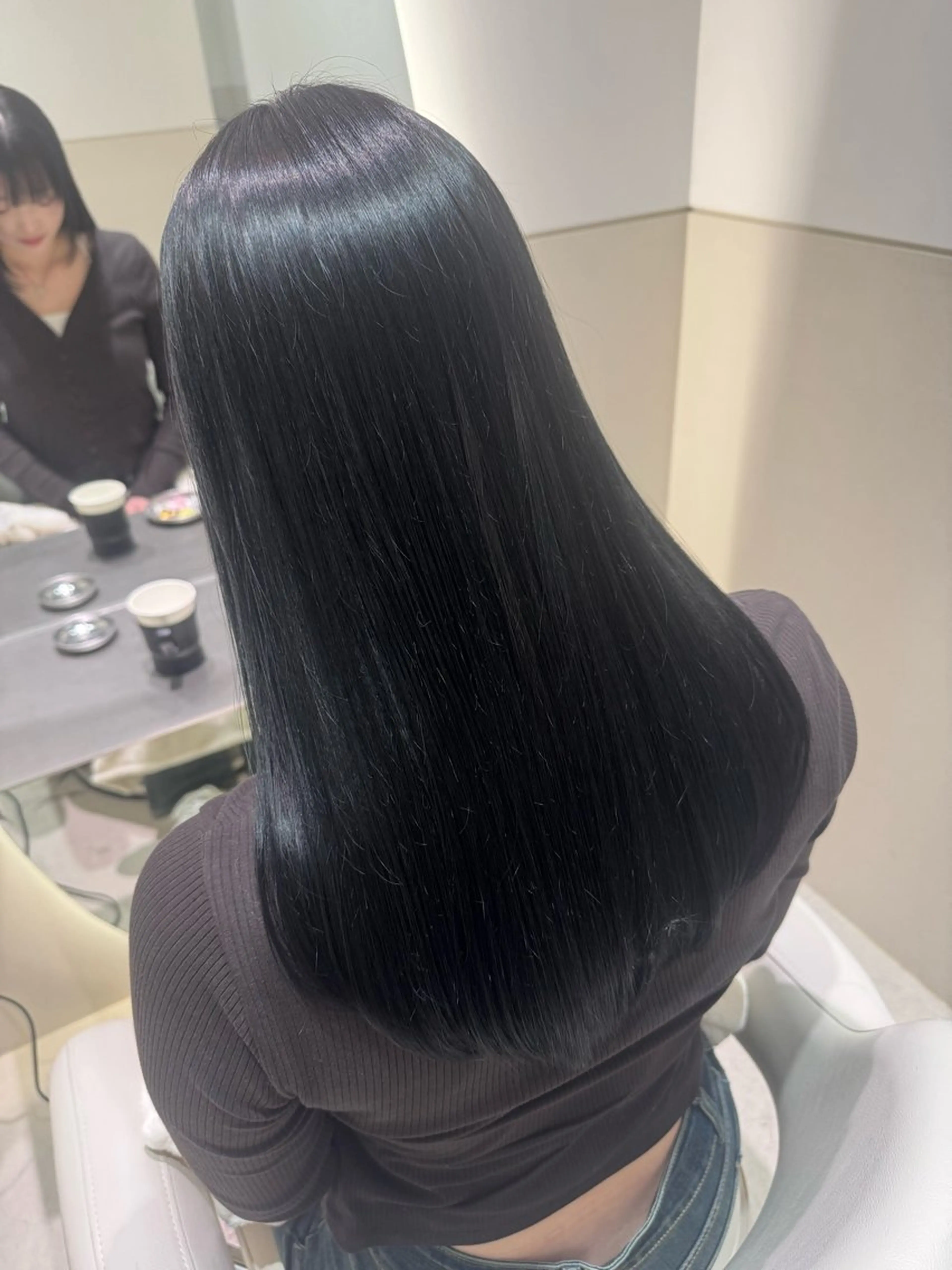 セミロング カラー カット ヘアカラー トリートメント funa/京都河原町 /艶髪/暖色のヘアスタイル