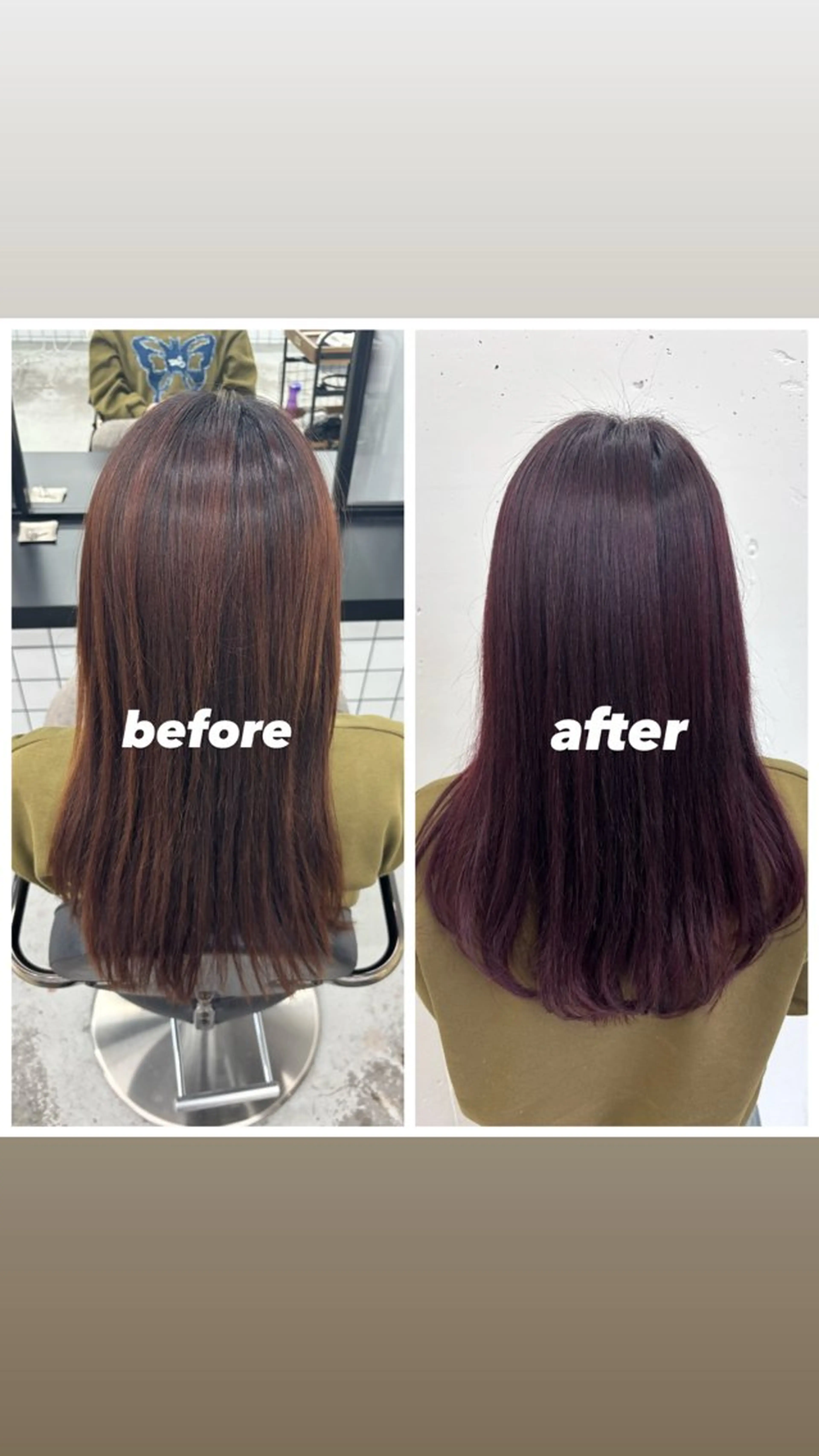 ロング カラー ブリーチ ブリーチなしカラー レッドカラー ヘアカラー トリートメント ヘッドスパ 🌼あいり🌼 JILLSTUDIOのヘアスタイル