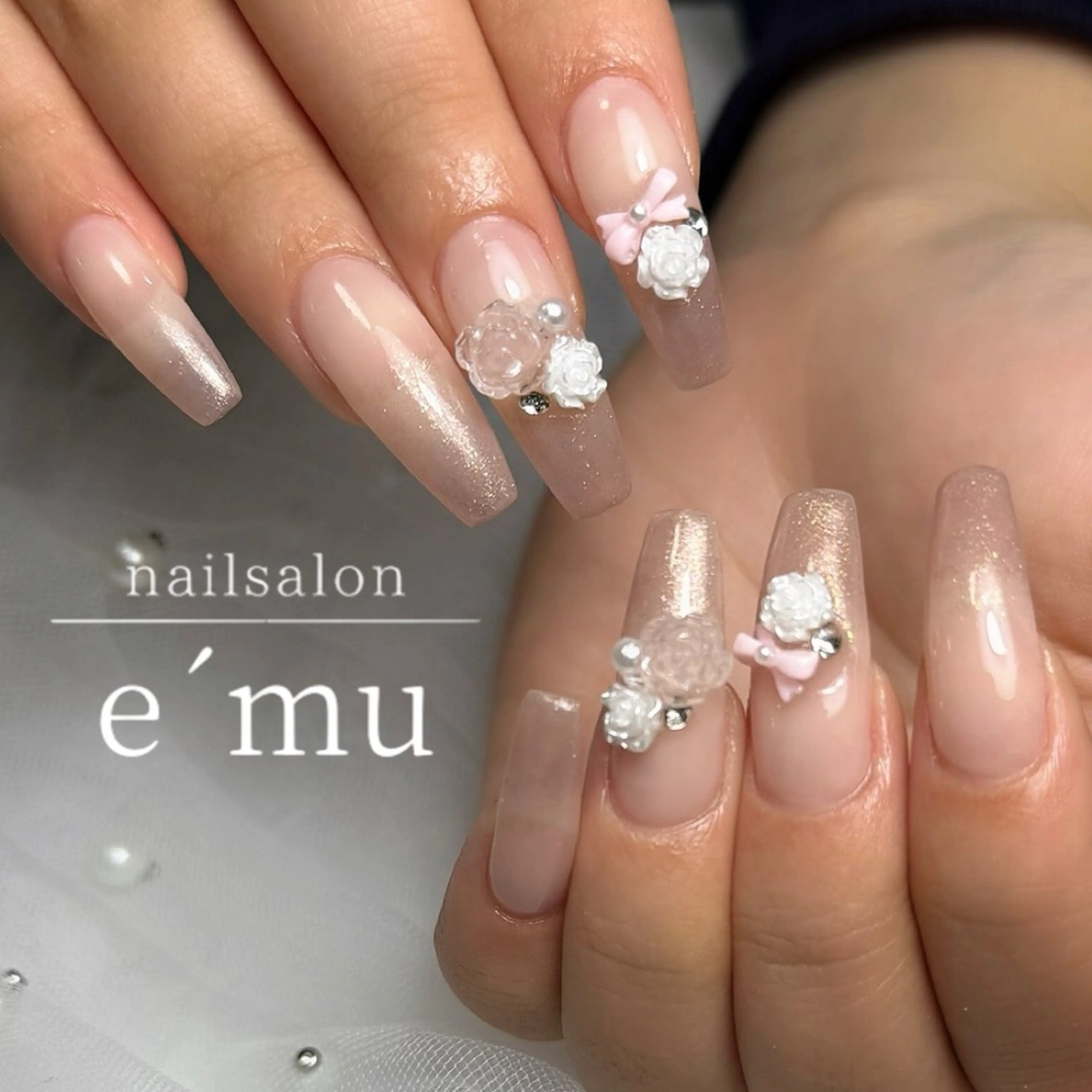 ネイル ハンドネイル nailsalon e´muのネイルデザイン
