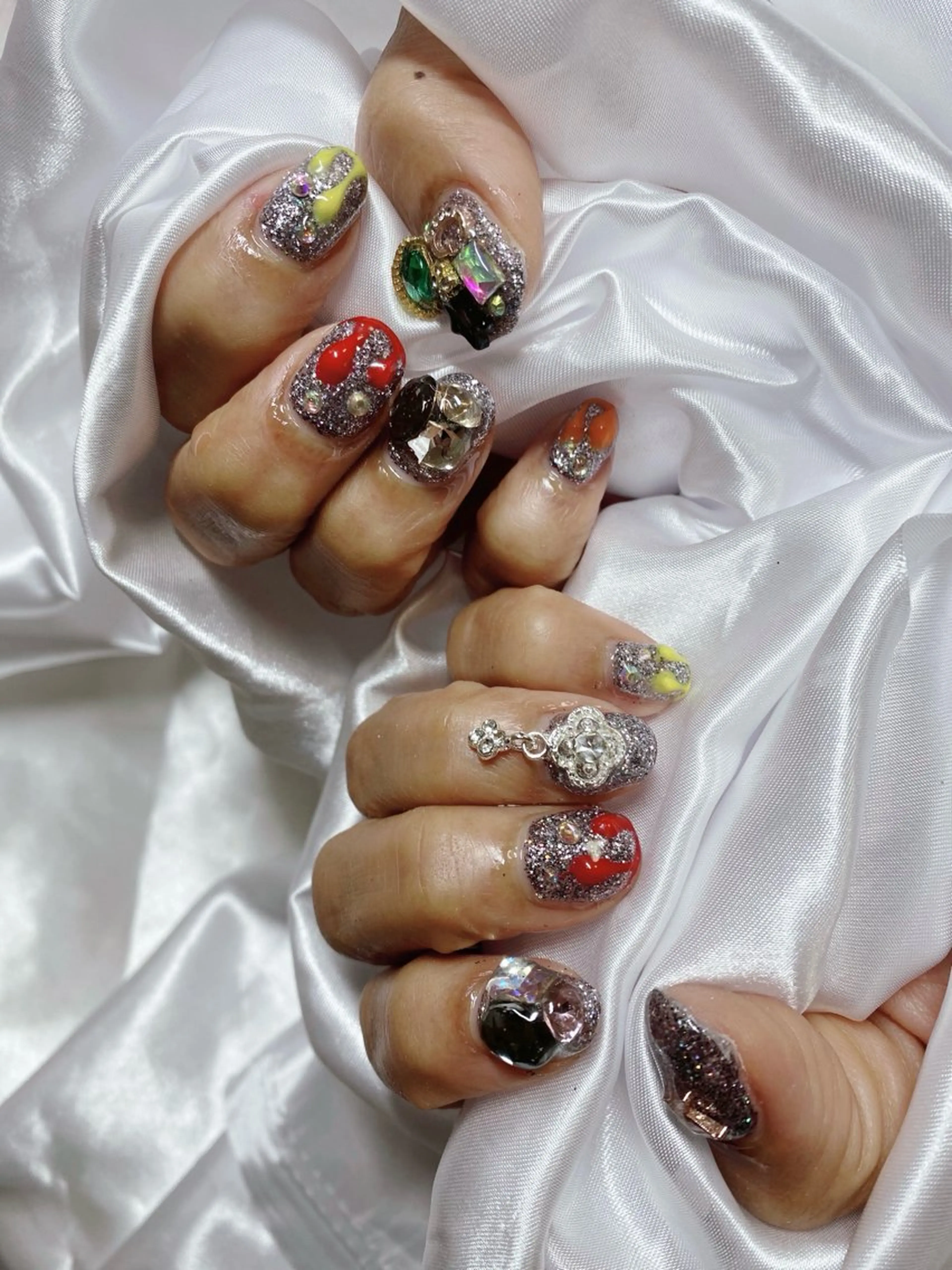 ネイル ハンドネイル salon Ange 五反田店所属・アンジュ Sumiのネイルデザイン