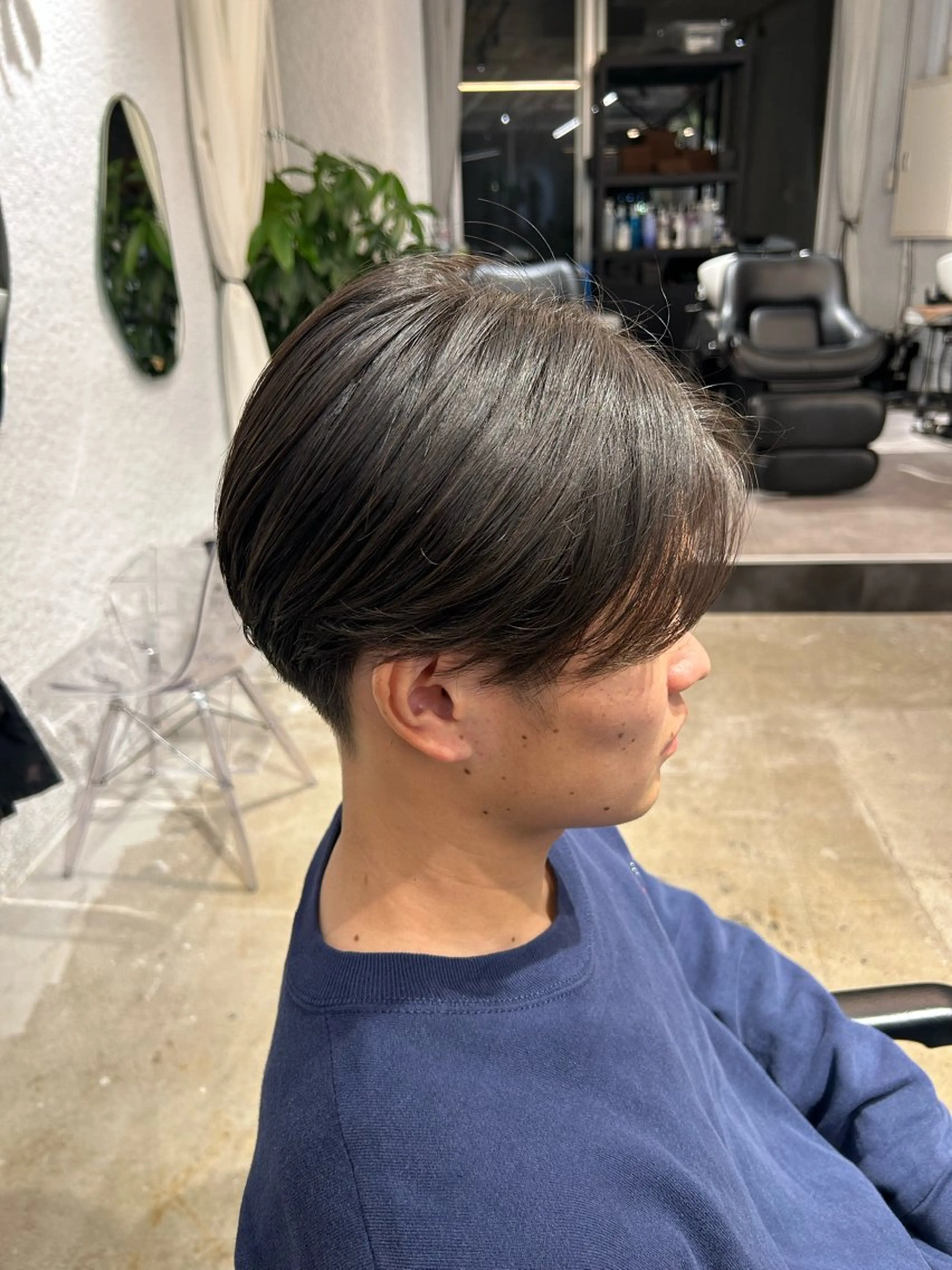 ショート パーマ カット パーマ BATON所属・なかじま しほののヘアスタイル