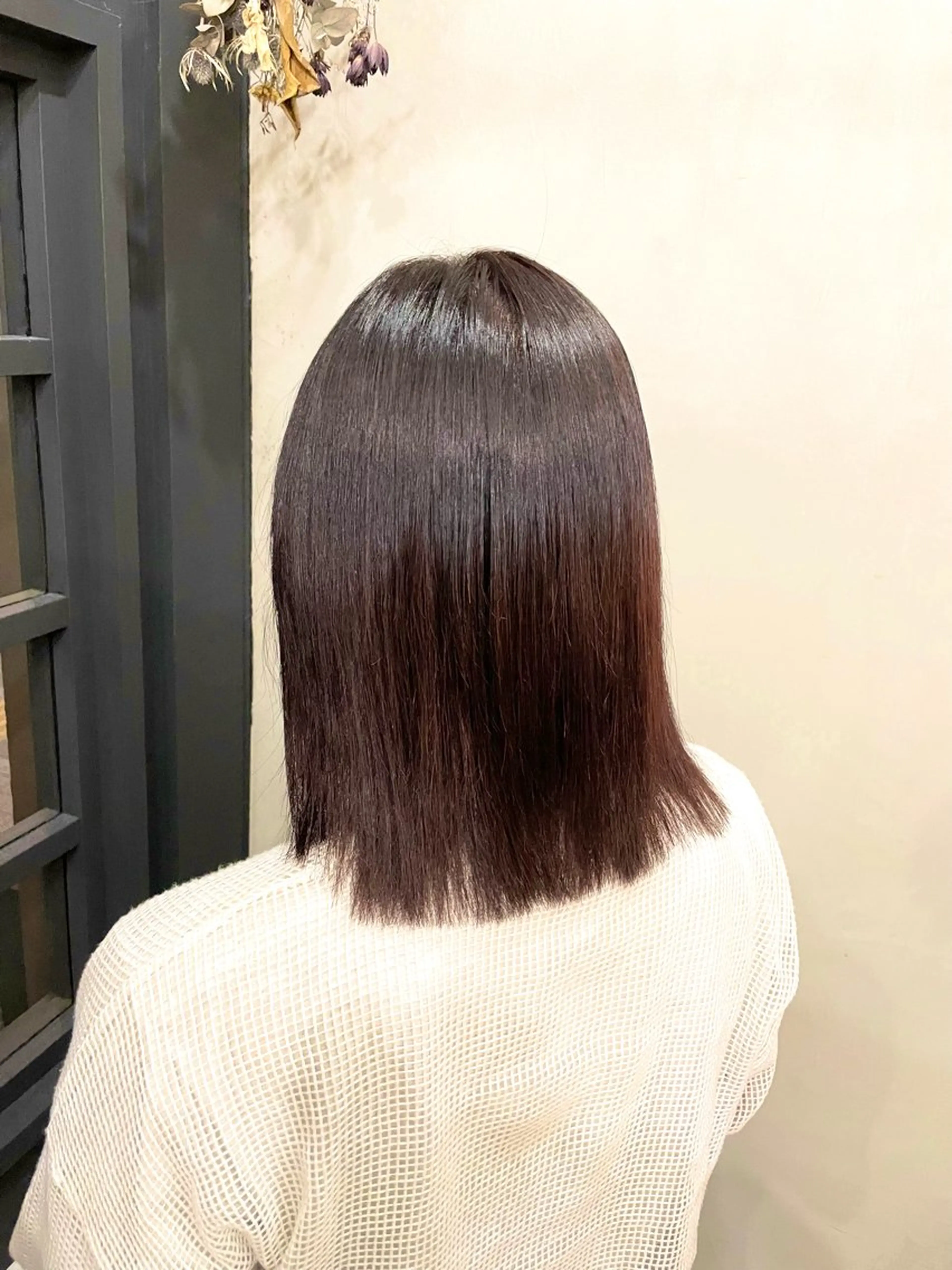 ミディアム カラー ベージュカラー ピンクカラー ピンクベージュ ✨メンズ縮毛モデル 募集✨イブキのヘアスタイル
