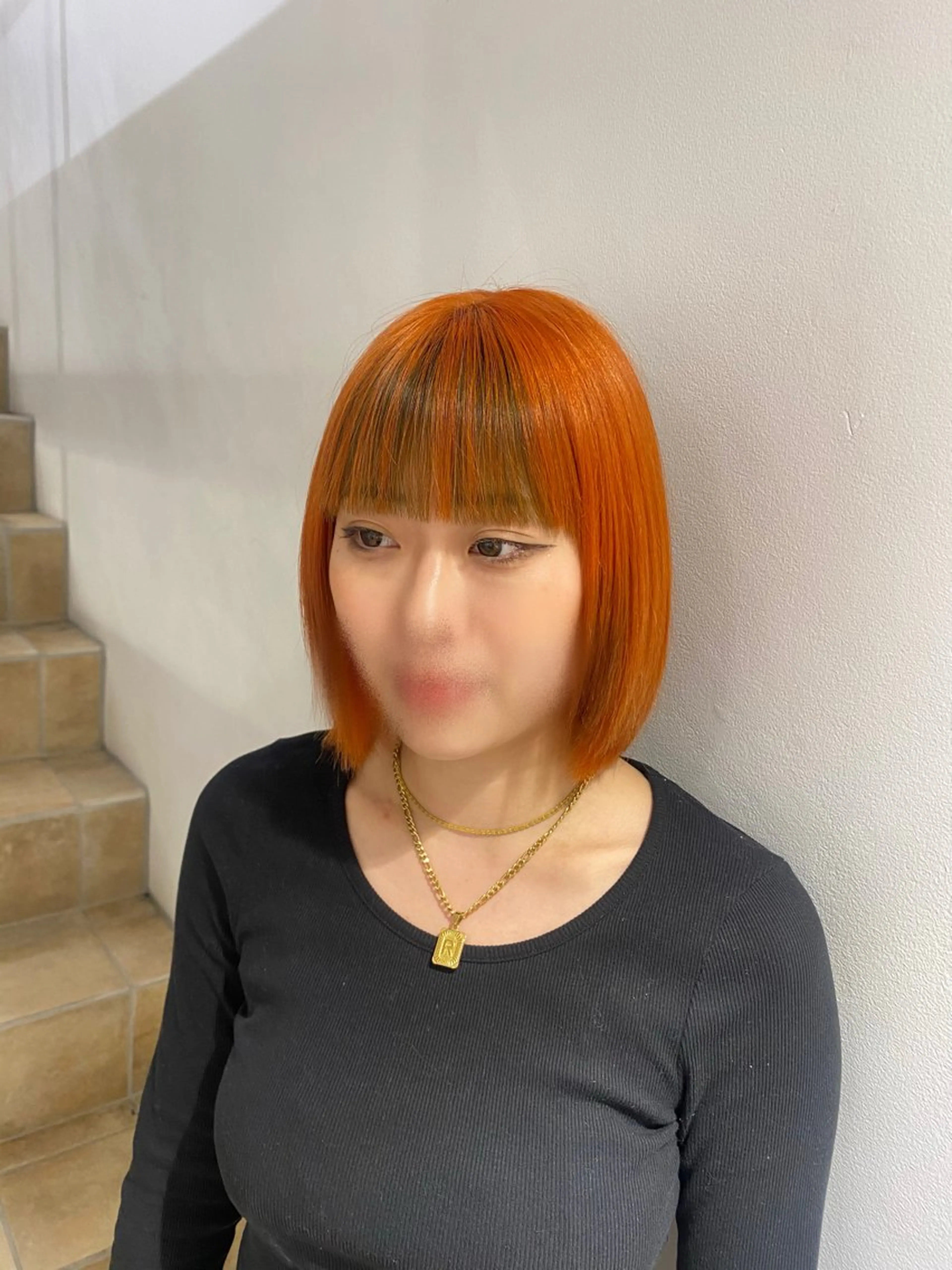 レディース限定！ケアブリーチリタッチ+オンカラー🎀の写真