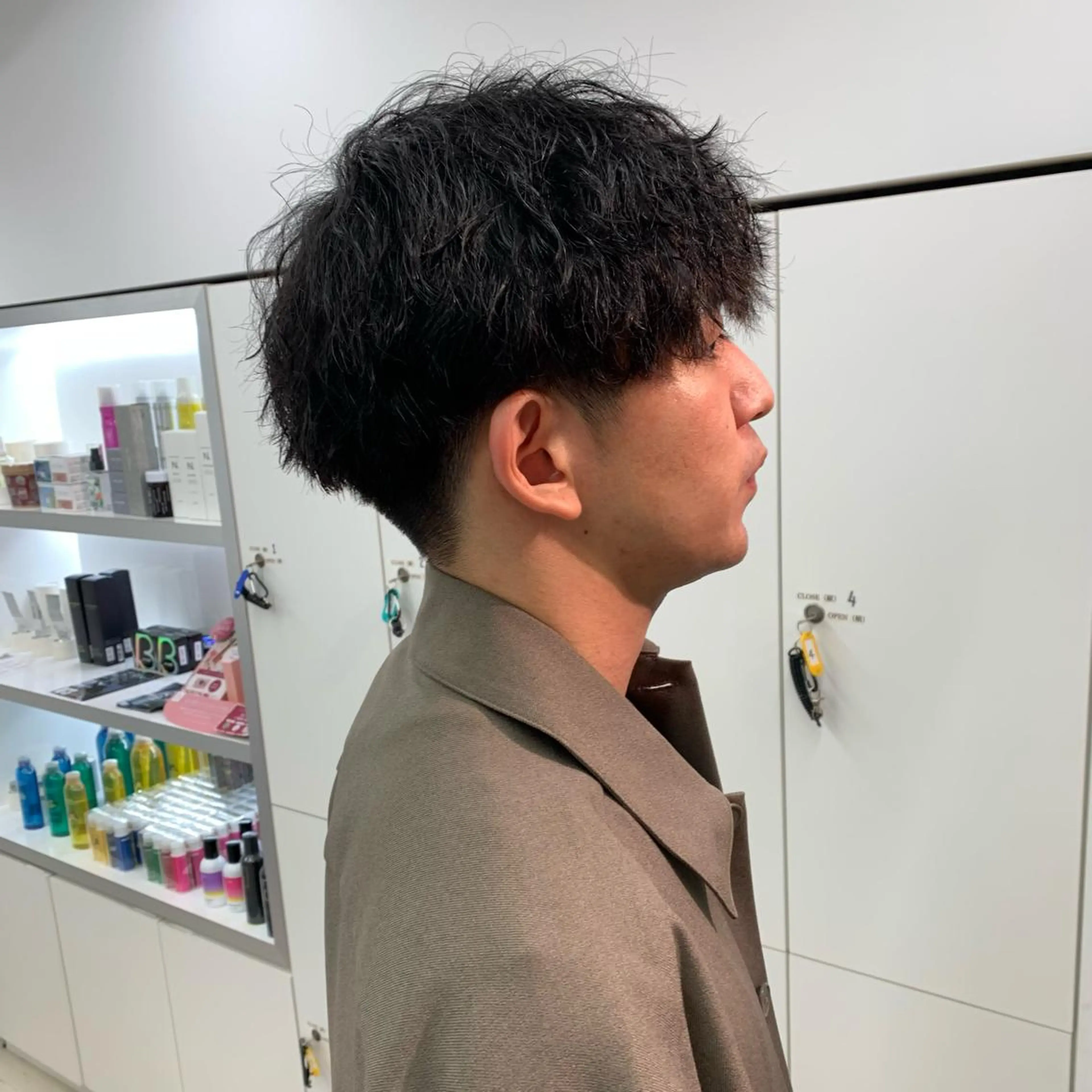 パーマ メンズ Rosa by  artina横浜店所属・💖クボ モモ💖のヘアスタイル