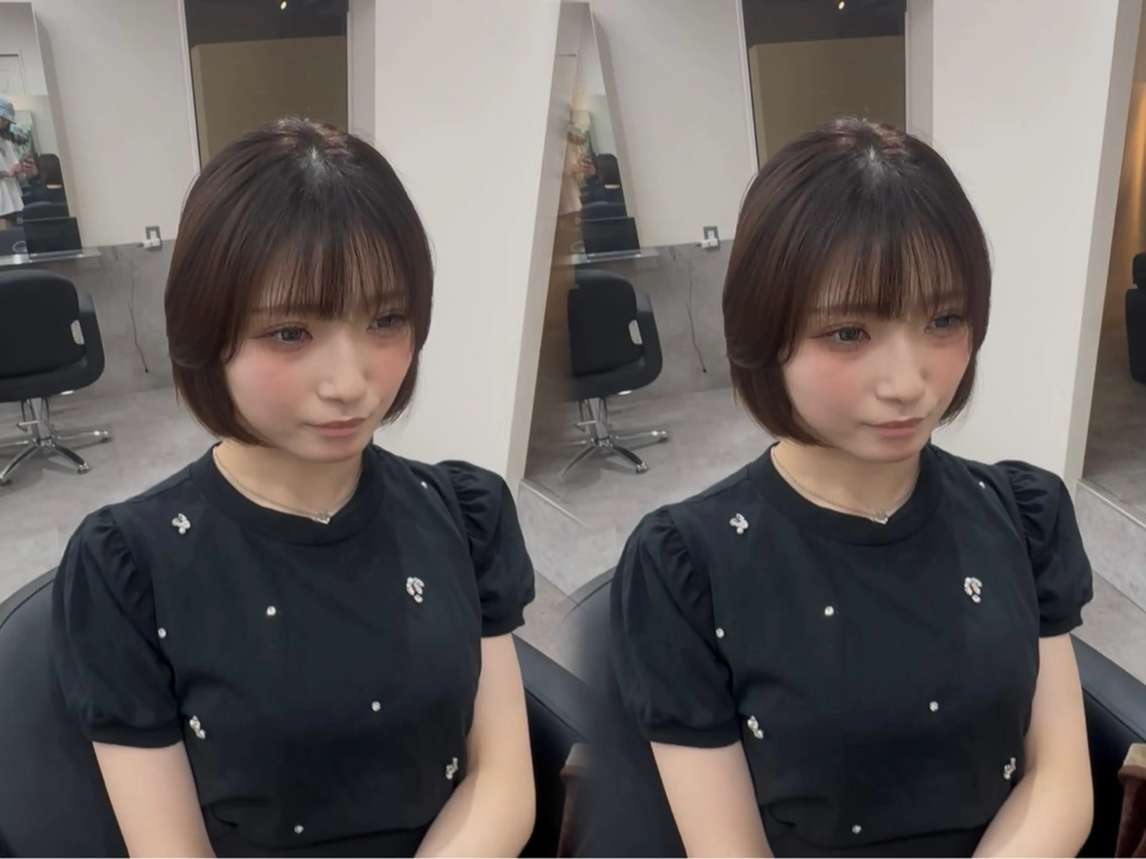 ショート カット ヘアカラー トリートメント 💎髪質改善×透明感 カラー専門🫧猿渡のヘアスタイル