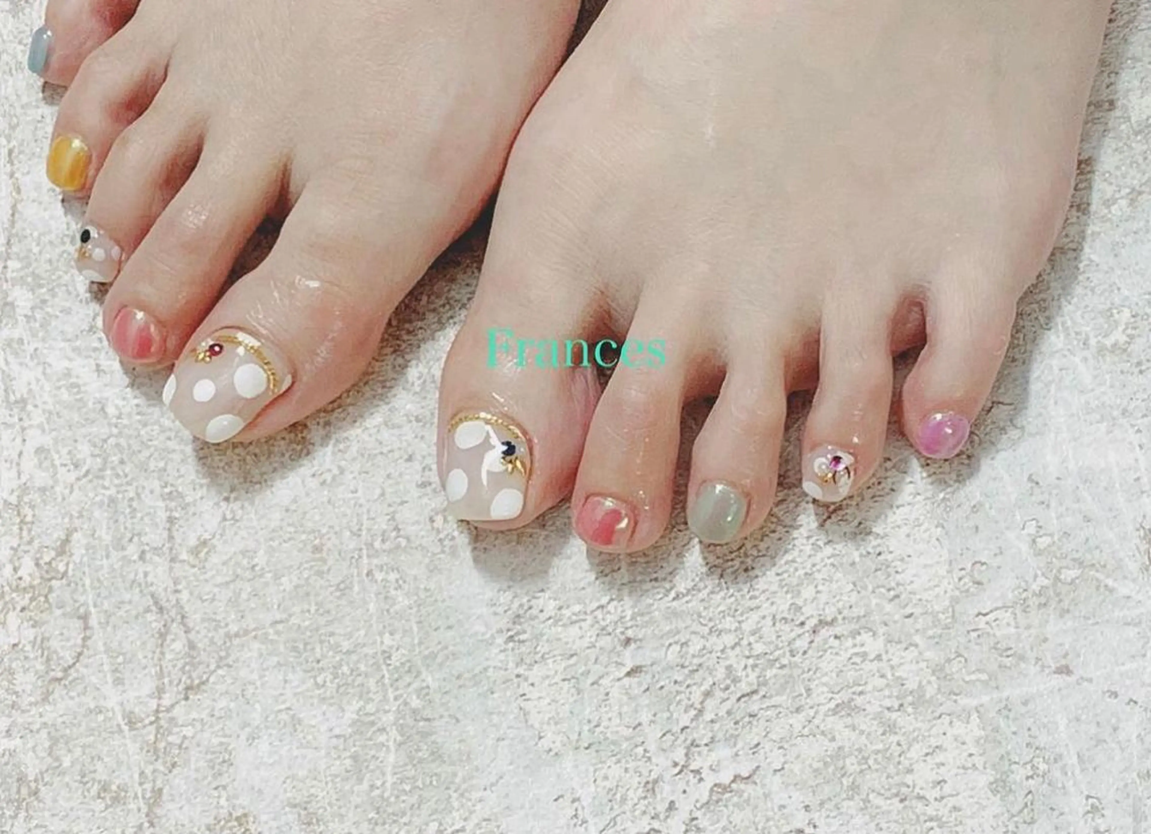 ネイル フットネイル Frances 今村のネイルデザイン