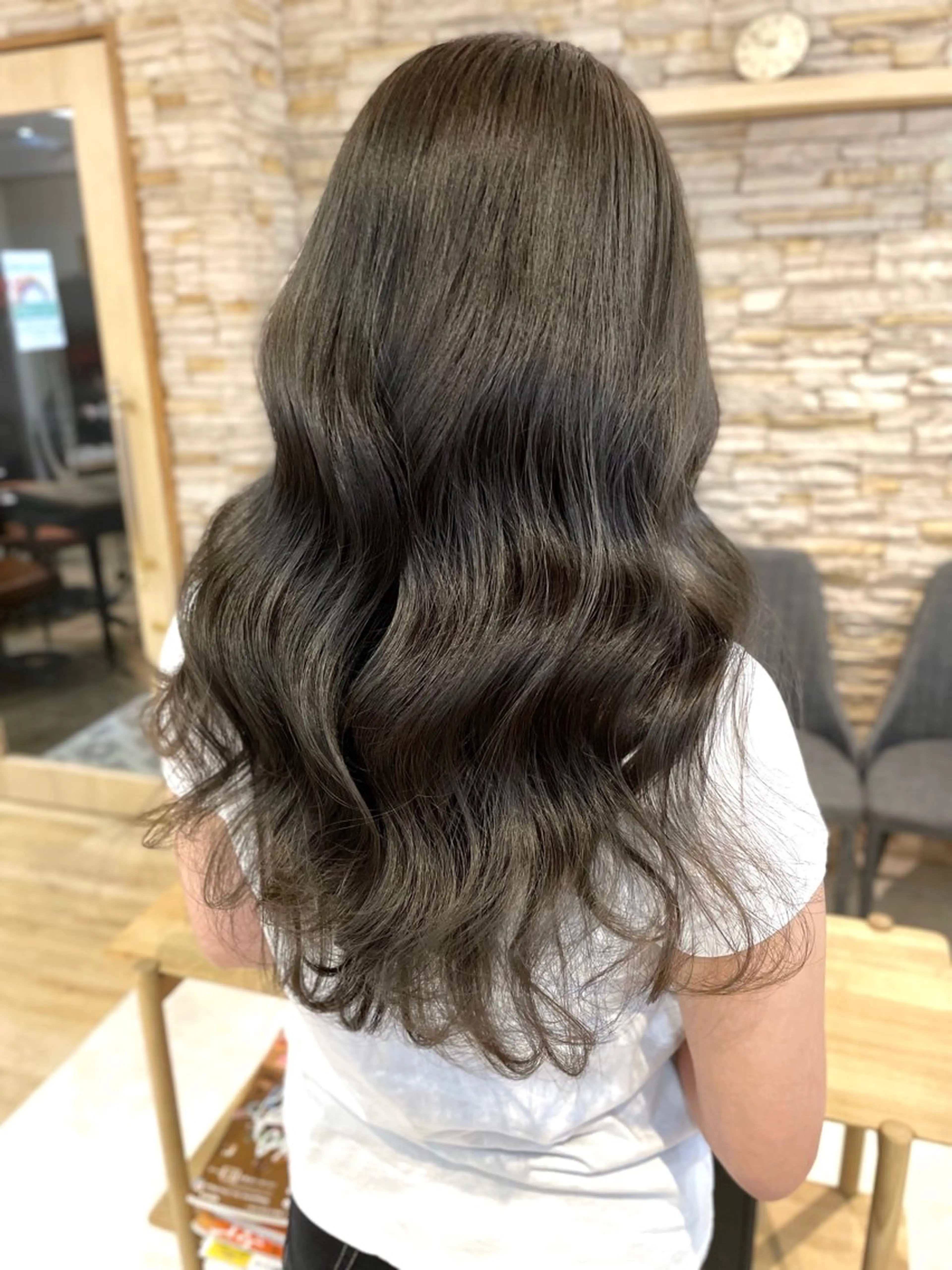 ロング ブリーチ／ ダブルカラー／ＲＹＯのヘアスタイル