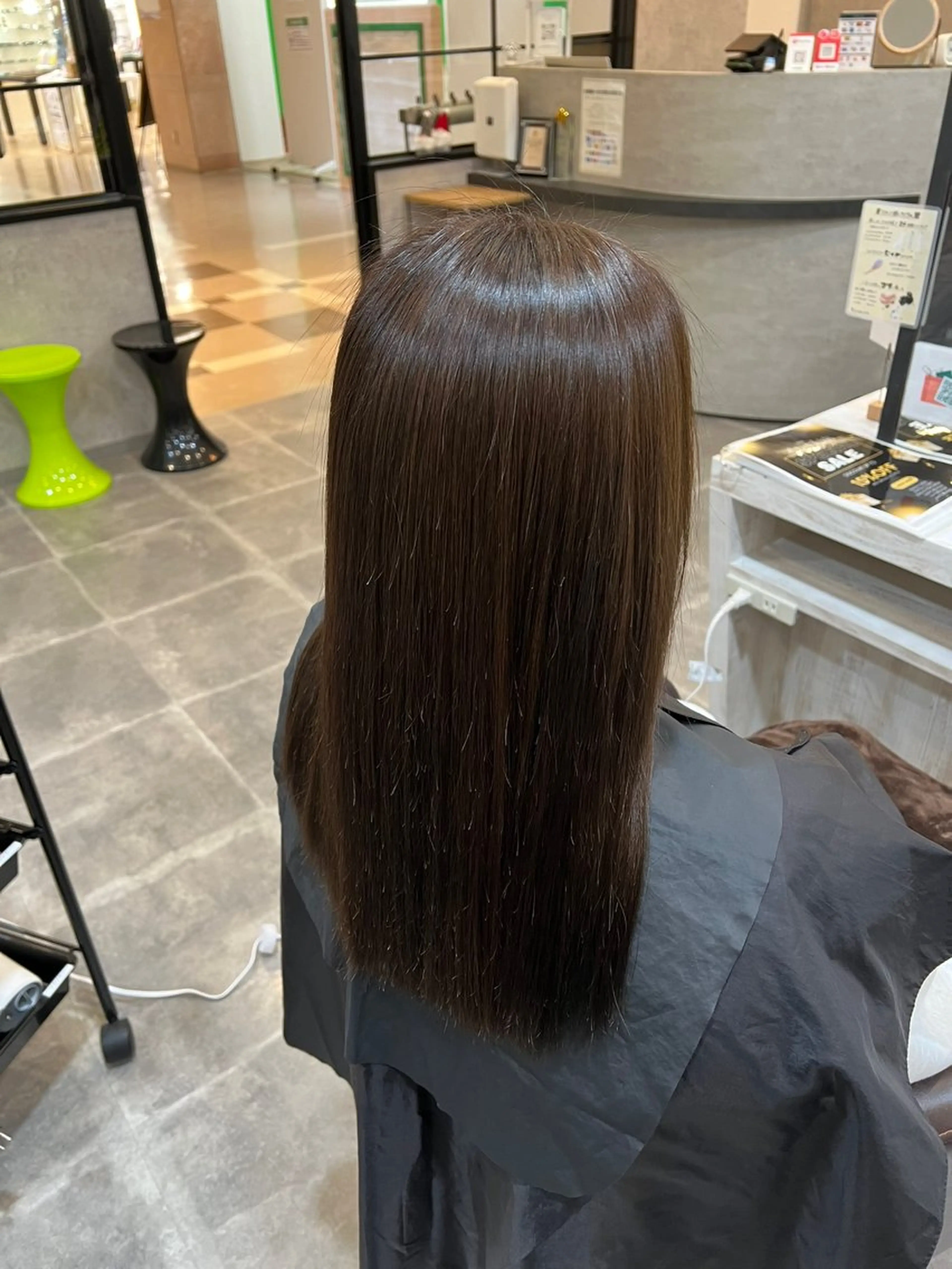 ロング 縮毛矯正 たんげ なるみ ┆Jr.スタイリストのヘアスタイル
